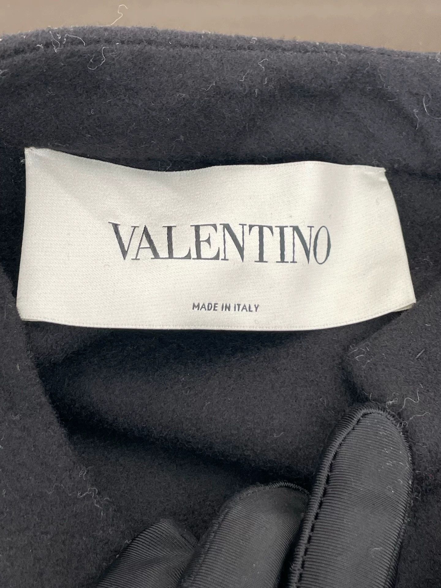 Valentino Valentino Black Cloak Coat Size US XS / EU 42 / 0 - 3 Thumbnail