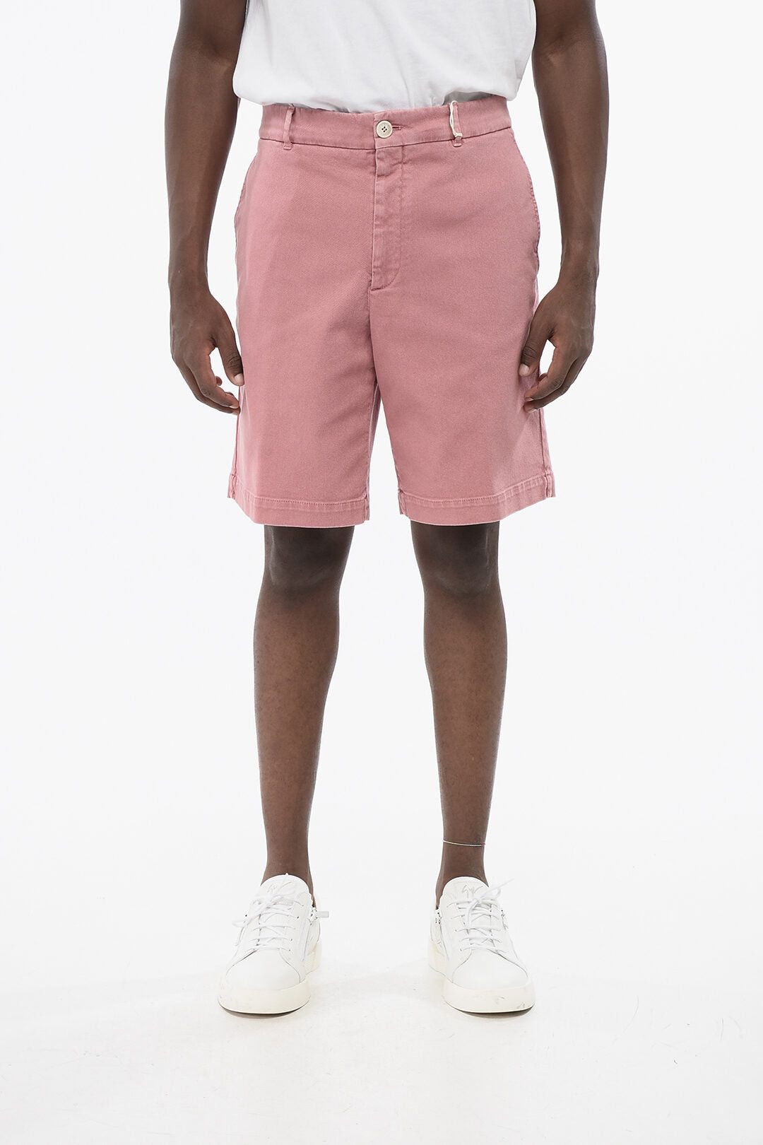 Brunello Cucinelli Cotton Twill Chino Shorts Size US 38 / EU 54 - 1 Thumbnail