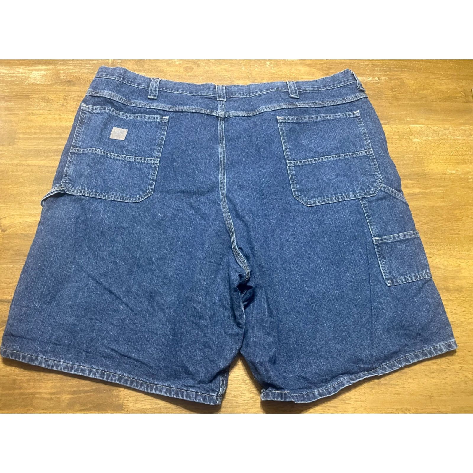Lee Lee Shorts Mens Bermuda Casual Denim Blue 52 Pockets Big & Tall Regular Size 52 Men’s Size US 36 / EU 52 - 2 Thumbnail