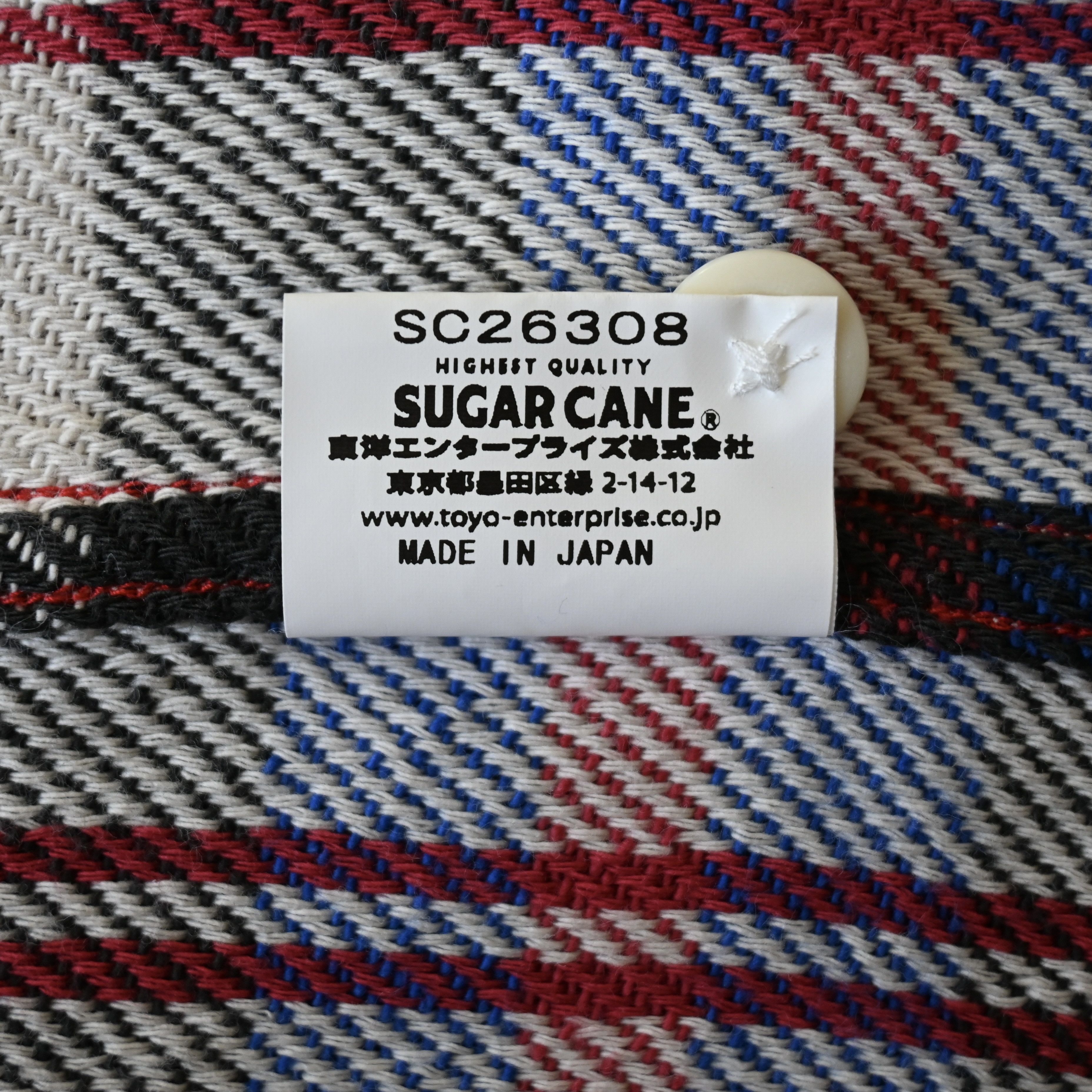 Sugar Cane Sugar Cane "Soft Twill" flannel work shirt, blue plaid, M Size US M / EU 48-50 / 2 - 12 Thumbnail