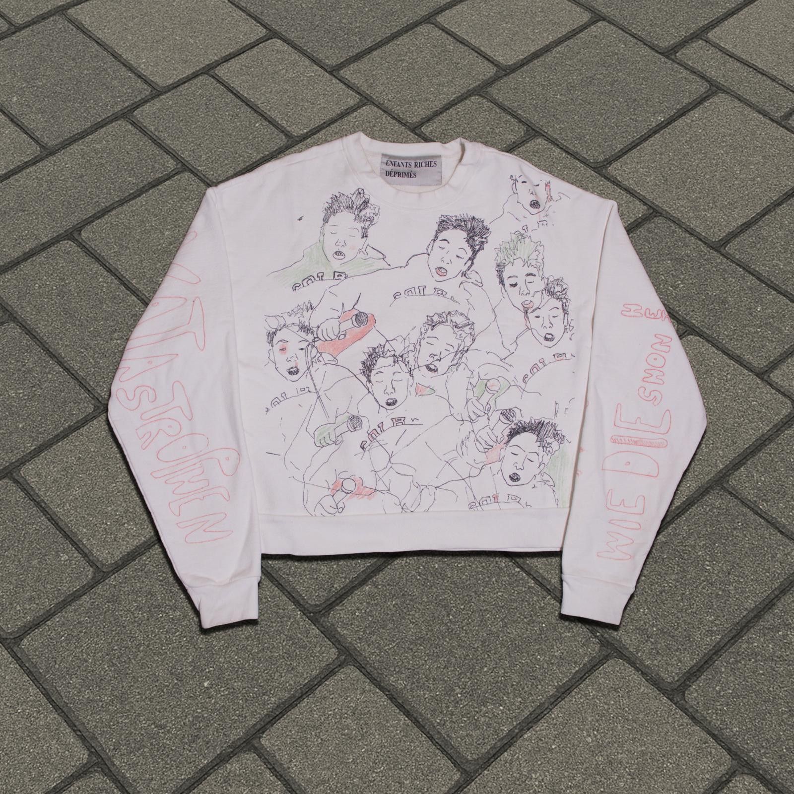 Sweat-shirt Enfants Riches Déprimés - Taille L, Motif West Berlin 2018 - Occasion