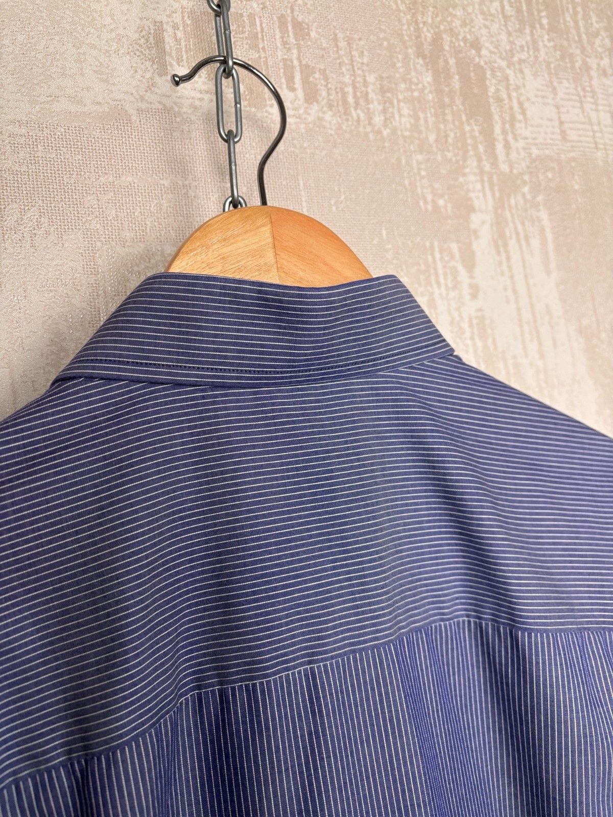 Eton Eton Contemporary Striped Long Sleeve Dress Shirt Size US L / EU 52-54 / 3 - 18 Thumbnail