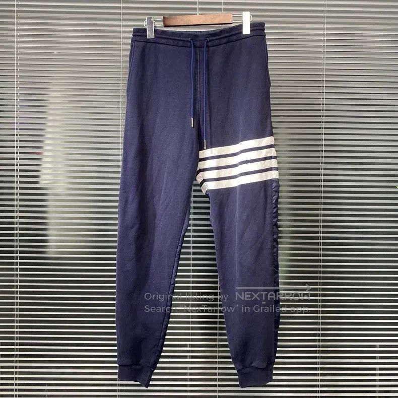 Thom Browne Thom Browne size 2 Relaxed Fit Dress Pants Navy Blue Size US 30 / EU 46 - 1 Thumbnail
