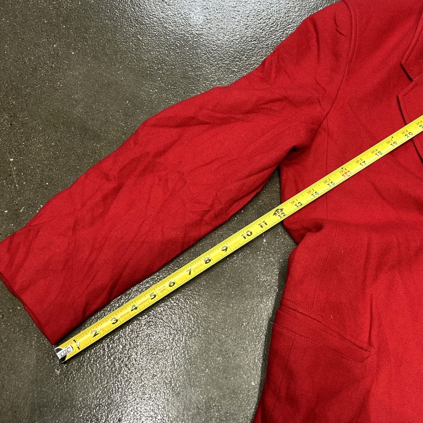 Liz Claiborne VINTAGE Lizsport Blazer Womens Medium Large Red One Button Lined Jacket 90s Size M / US 6-8 / IT 42-44 - 6 Thumbnail