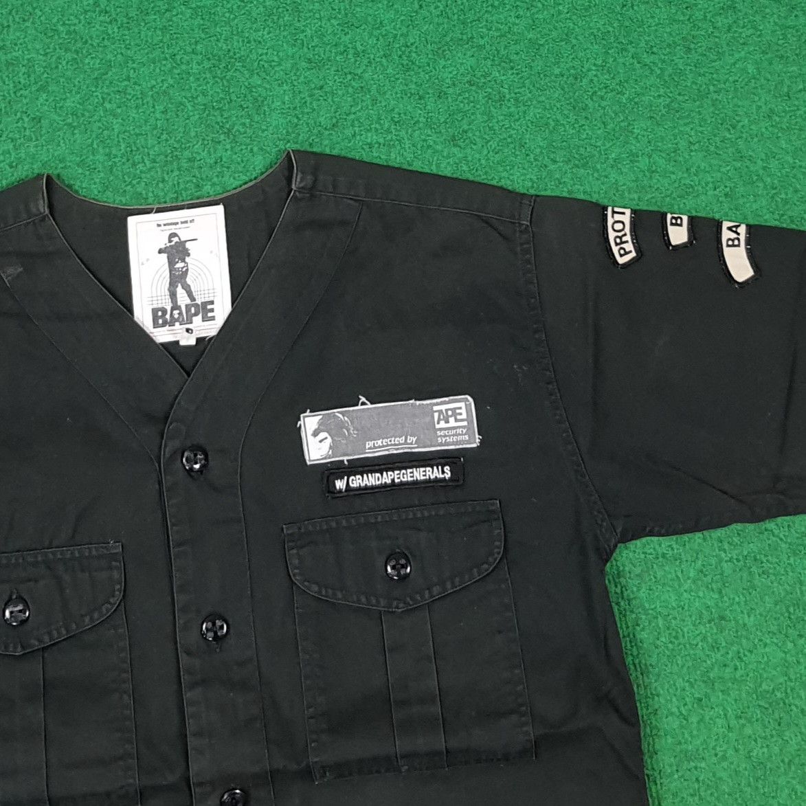 Bape Vintage BAPE Japan Baseball Button Up Shirt C285N28 Size US M / EU 48-50 / 2 - 2 Thumbnail