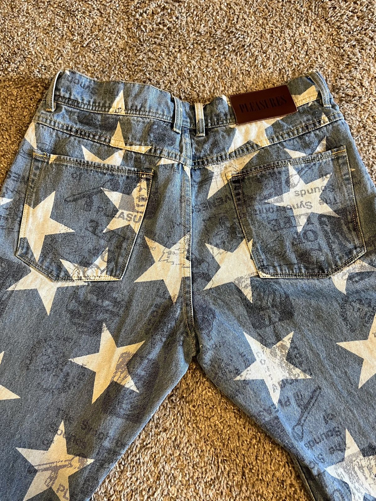 Pleasures Pleasures Poppy Denim Pant Size US 34 / EU 50 - 4 Thumbnail
