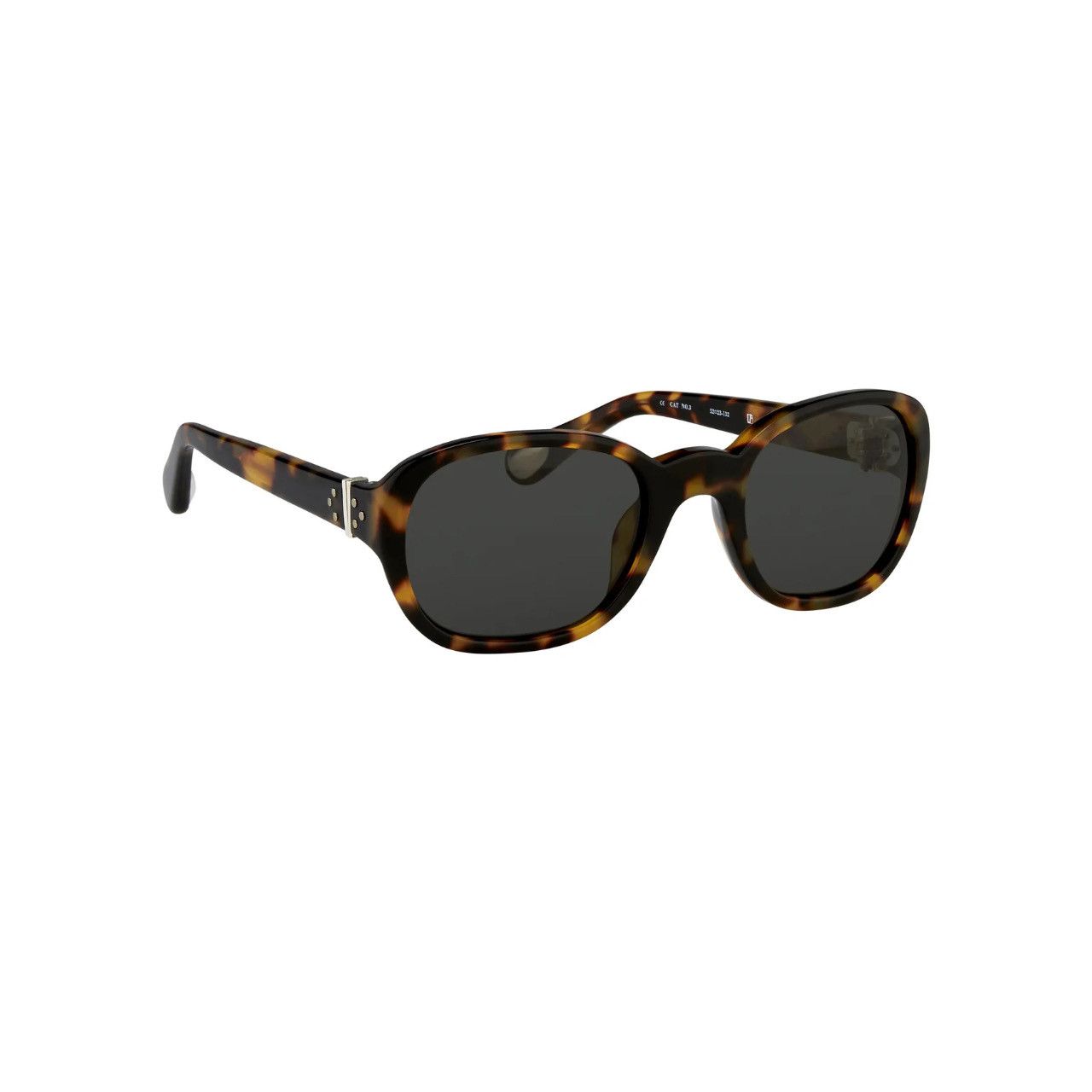 Ann Demeulemeester Ann Demeulemeester Sunglasses Oval Tortoise Shell and Grey Size ONE SIZE - 1 Thumbnail