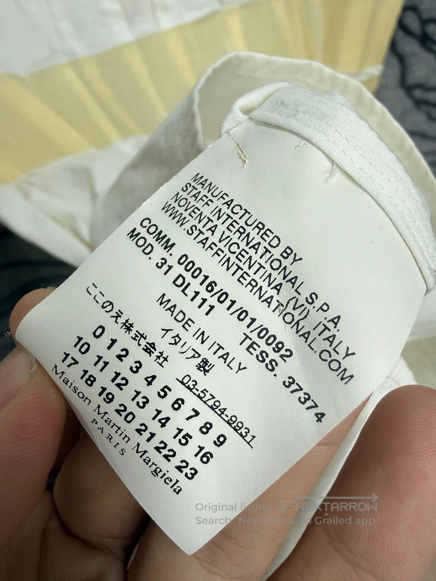 Maison Margiela Maison Margiela 09AW Tape Cinched Waist Shirt. Size M / US 6-8 / IT 42-44 - 8 Thumbnail