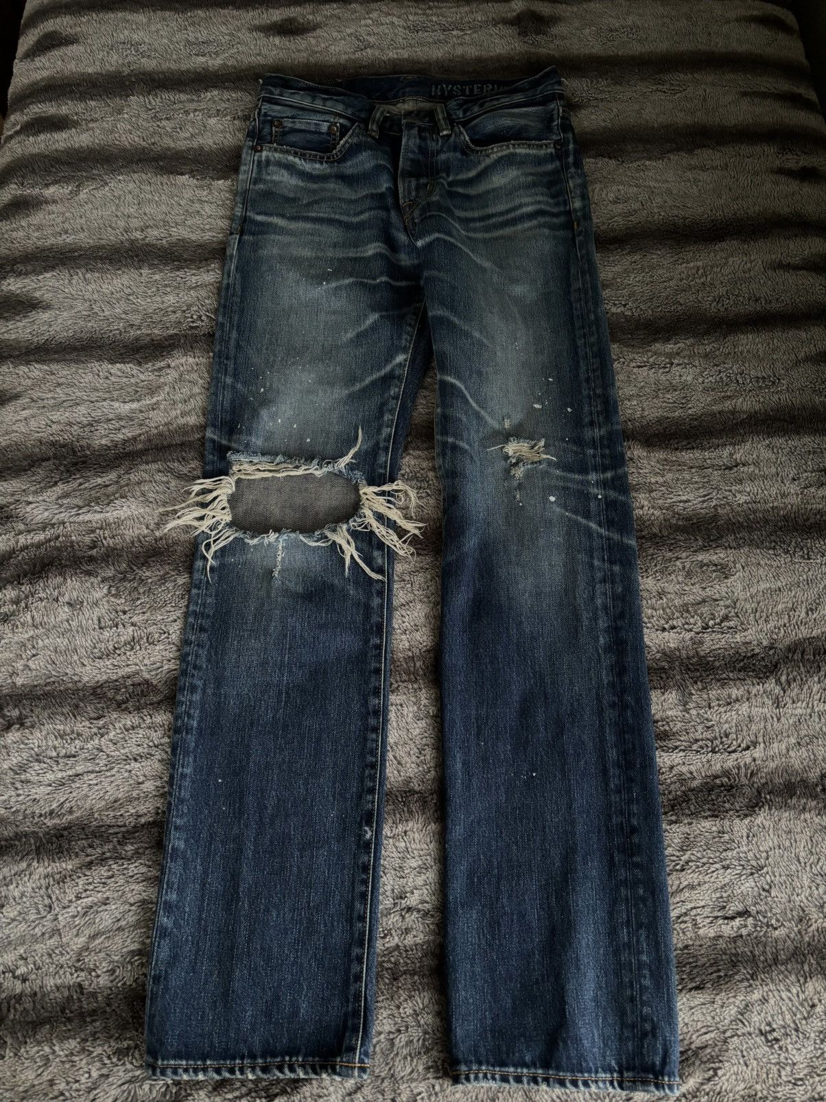 Hysteric Glamour Hysteric Glamour Distressed Bootcut Denim Size US 28 / EU 44 - 1 Thumbnail