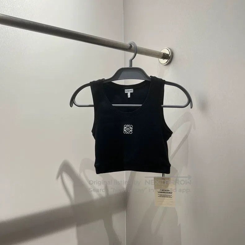 Loewe Loewe Solid color embroidered logo vest Size XS / US 0-2 / IT 36-38 - 1 Thumbnail