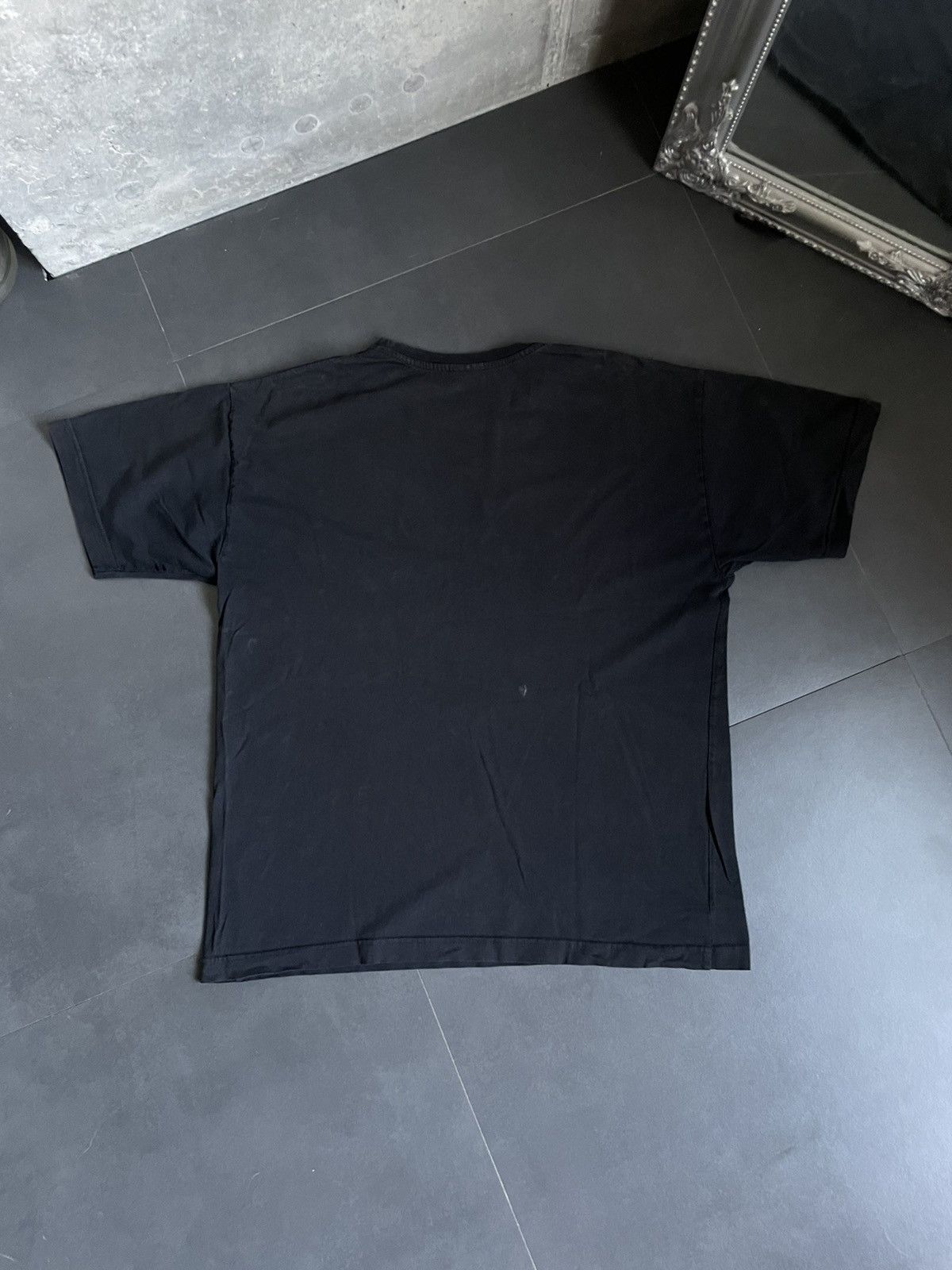 Other Vintage 90s Distressed Washed Tee Born 2b crazy Sperm cum Y2 Size US L / EU 52-54 / 3 - 10 Thumbnail