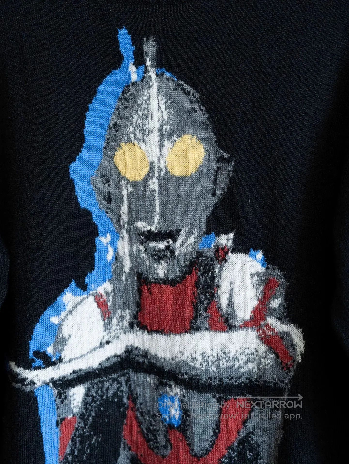 Yohji Yamamoto yohji yamamoto ultraman knit long sleeve shirt. Size US M / EU 48-50 / 2 - 6 Thumbnail