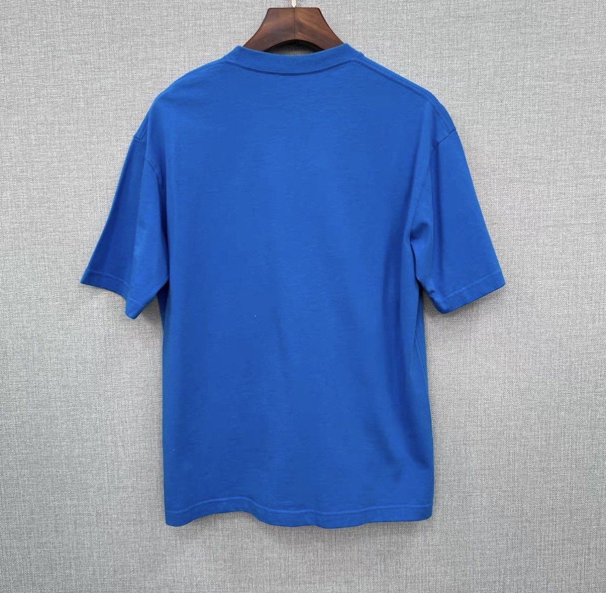 Balenciaga Balenciaga Blue Letter Print Logo Short Sleeve T-Shirt Size US XXS / EU 40 - 2 Thumbnail