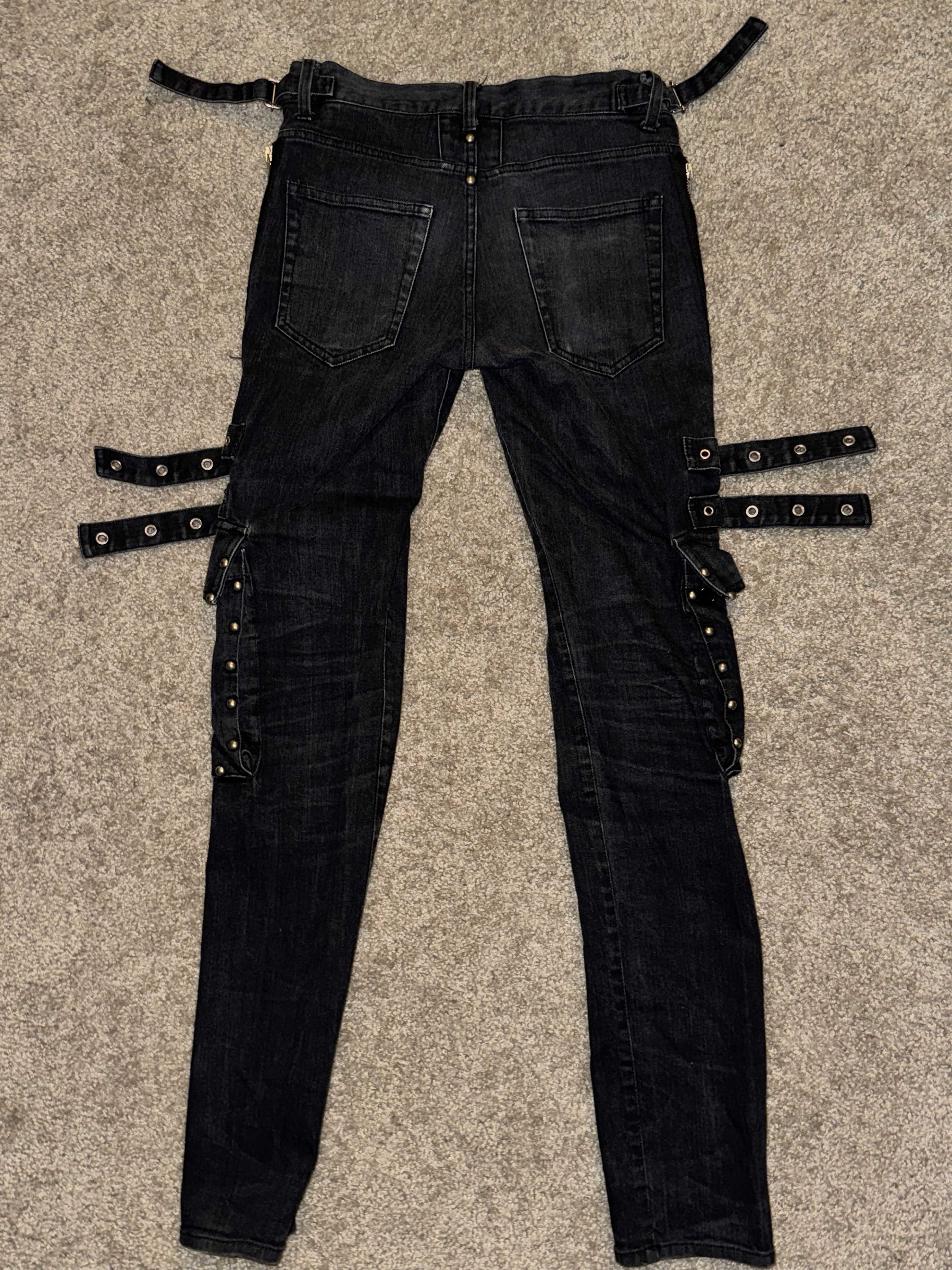 Saint Laurent Paris Saint Laurent Paris Vintage – Rare YSL Era Size US 26 / EU 42 - 2 Thumbnail
