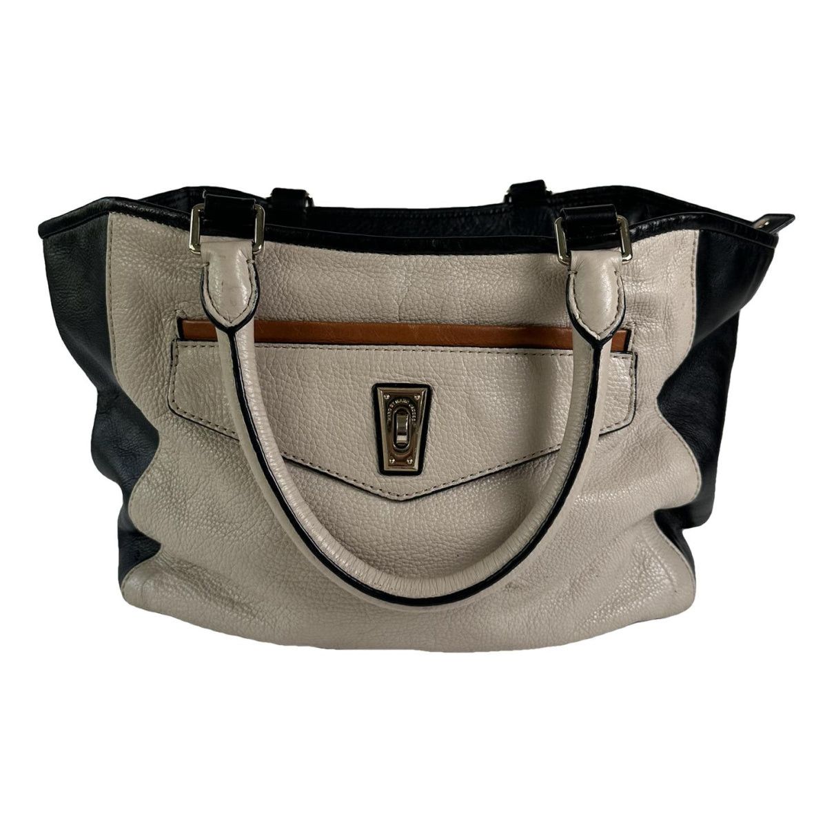 Marc by Marc Jacobs Black Leather Handbag Size ONE SIZE - 1 Thumbnail