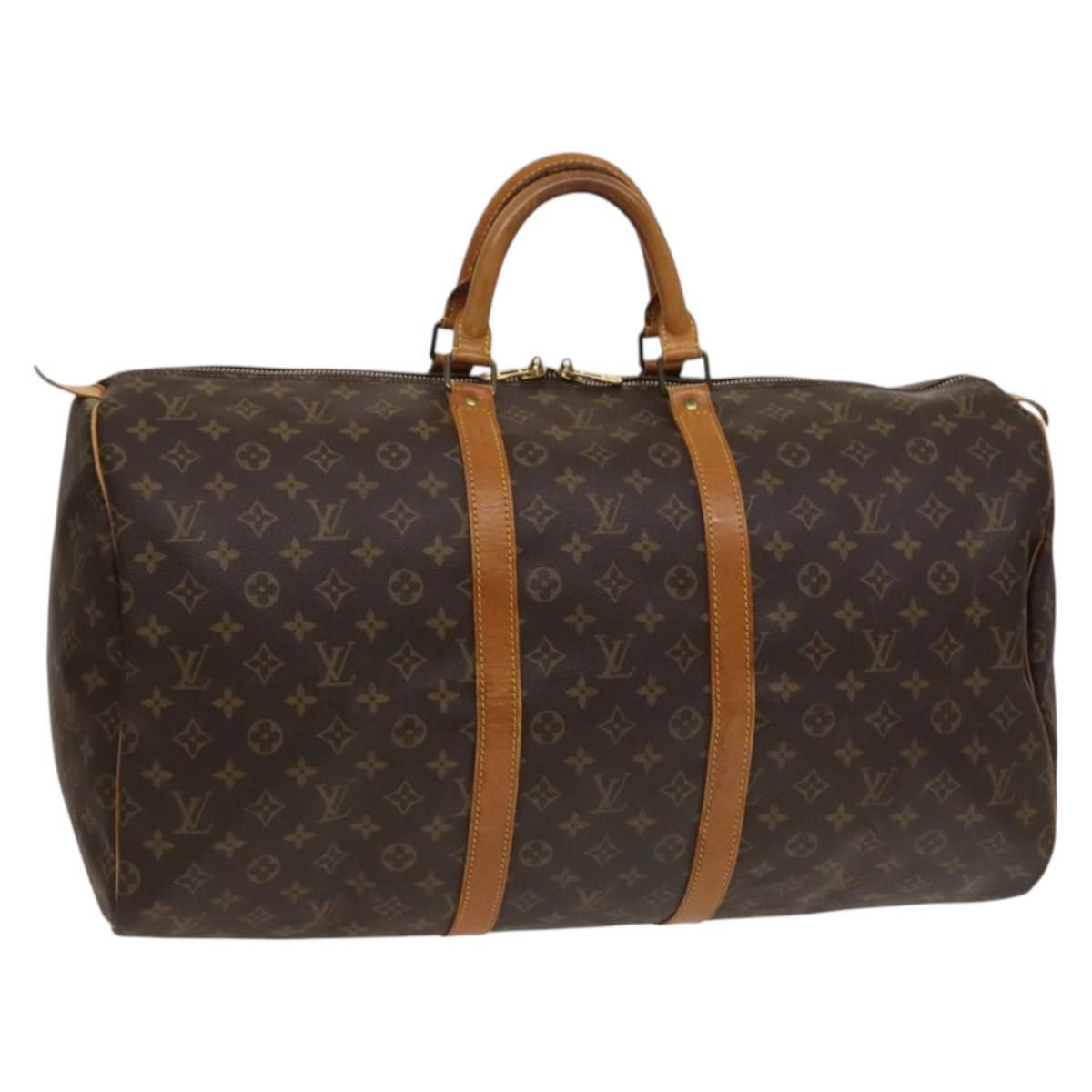 Louis Vuitton LOUIS VUITTON Monogram Keepall 55 Boston Bag M41424 Size ONE SIZE - 1 Thumbnail