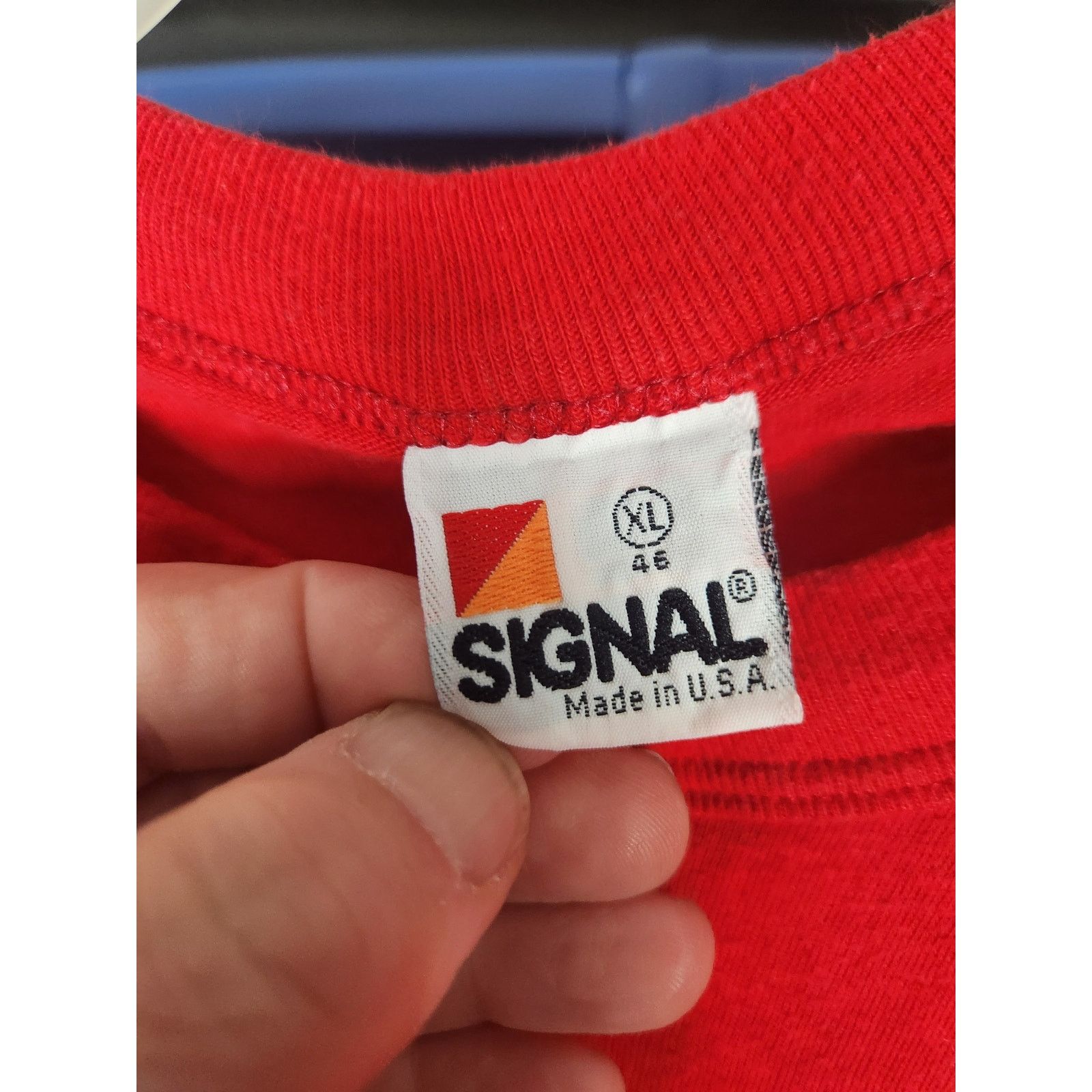 Signal Sport Vintage 80s Coca-Cola T men's large Size US L / EU 52-54 / 3 - 3 Thumbnail