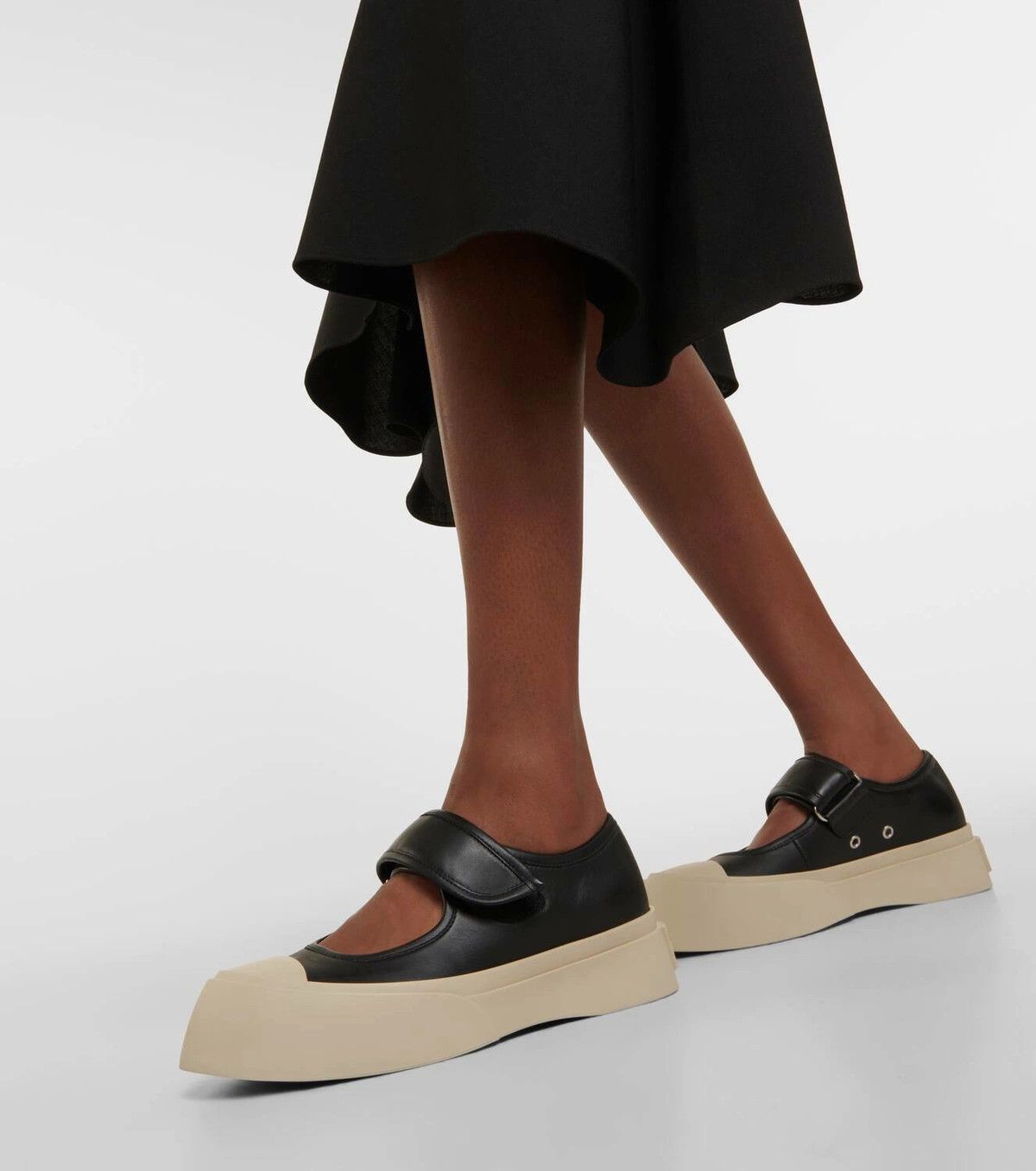 Marni o1y1025 Ballet Flats in Black Size US 10 / IT 40 - 6 Thumbnail