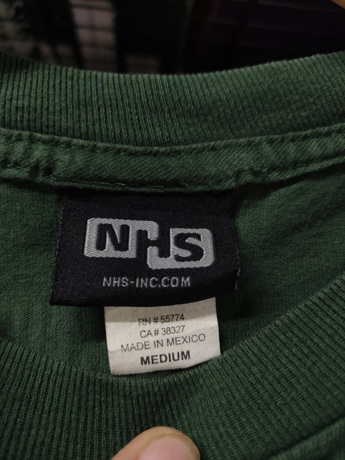 Hook-Ups Vtg 00's Creature " Achtung! " NHS T-Shirt Size US M / EU 48-50 / 2 - 6 Thumbnail
