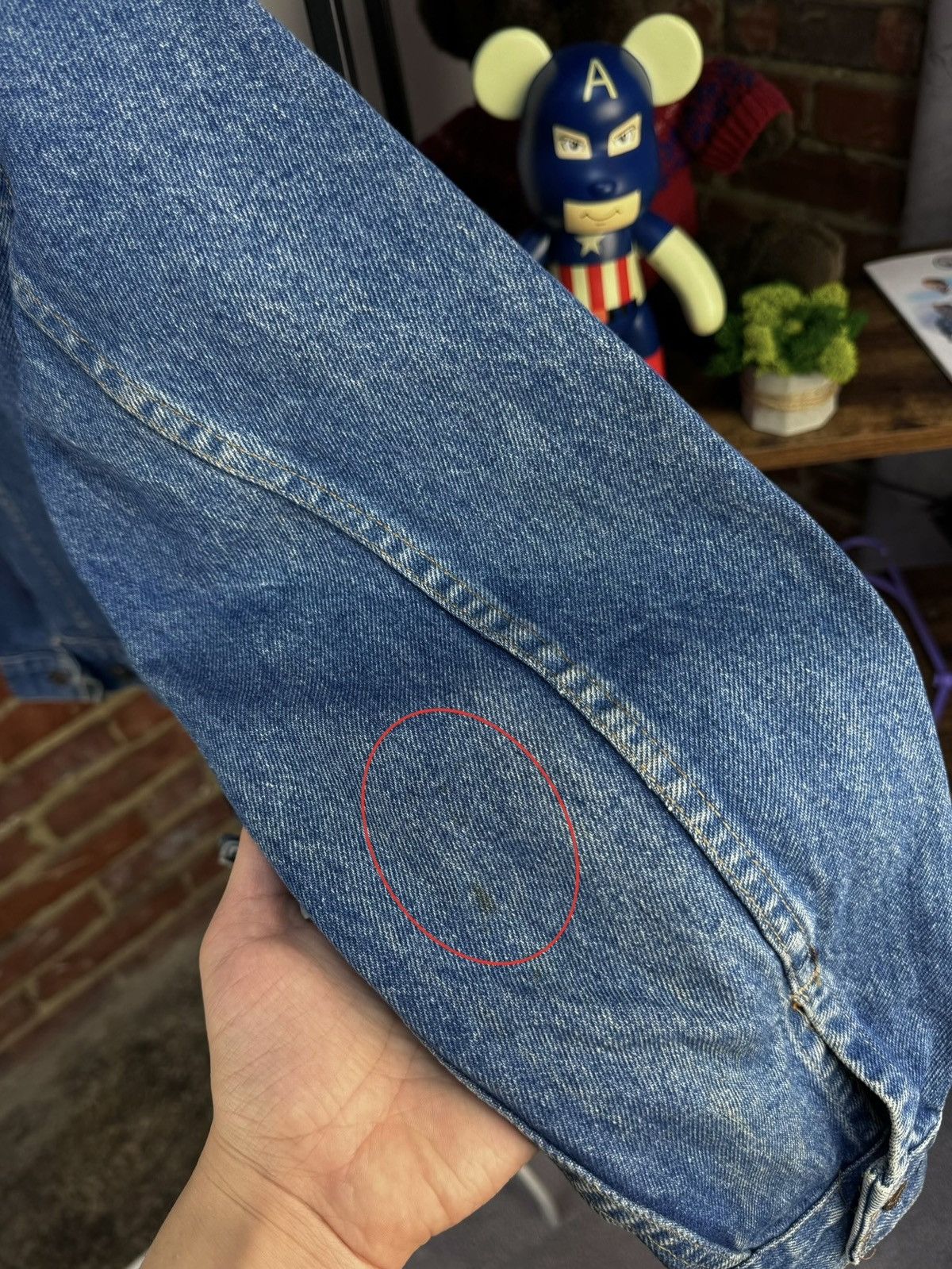 Levi's × Vintage LEVIS Vintage Made in USA Short Jeans Denim Jacket Size S / US 4 / IT 40 - 15 Thumbnail
