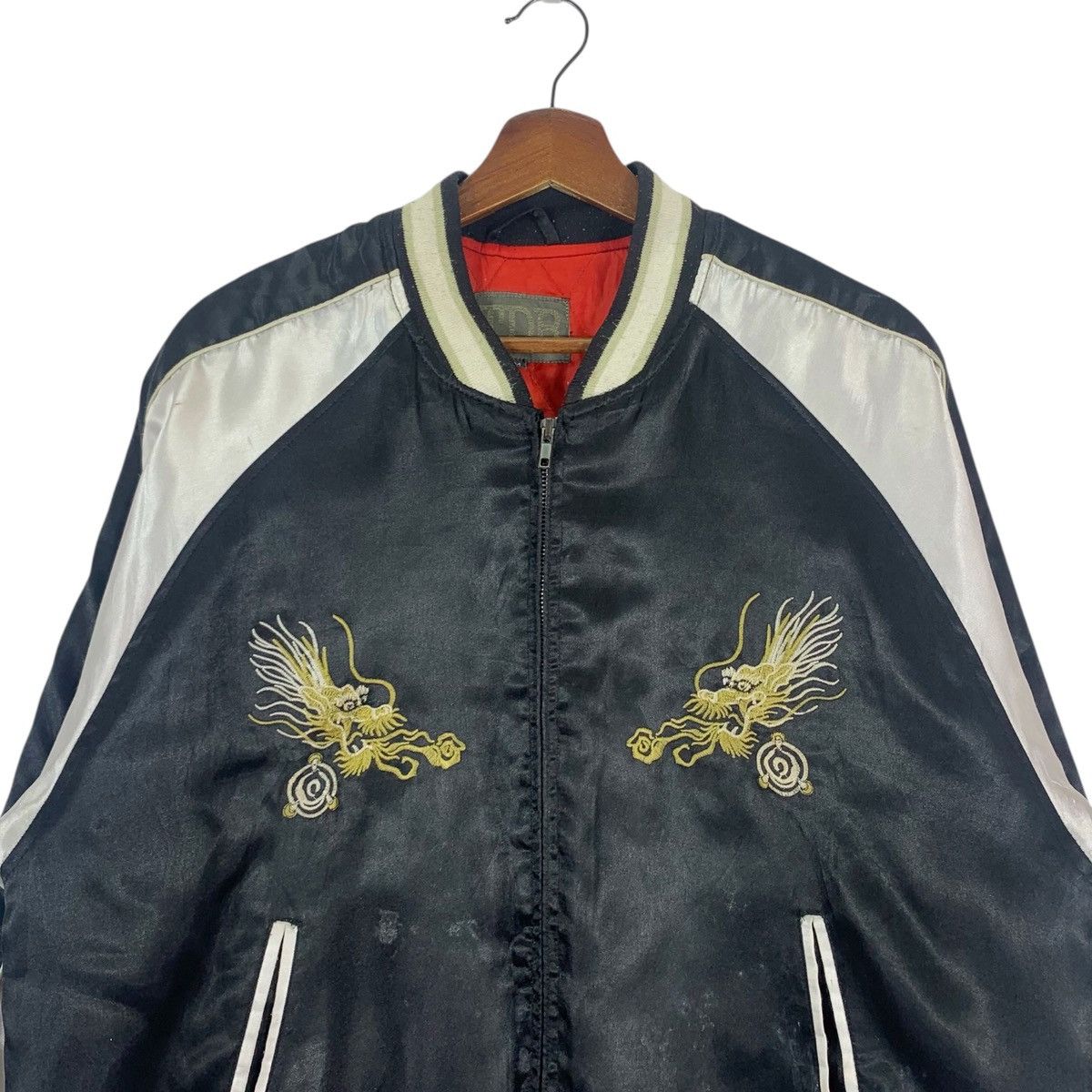 Japanese Brand Vintage TDR Japanese Style Bomber Jacket Size US M / EU 48-50 / 2 - 2 Thumbnail