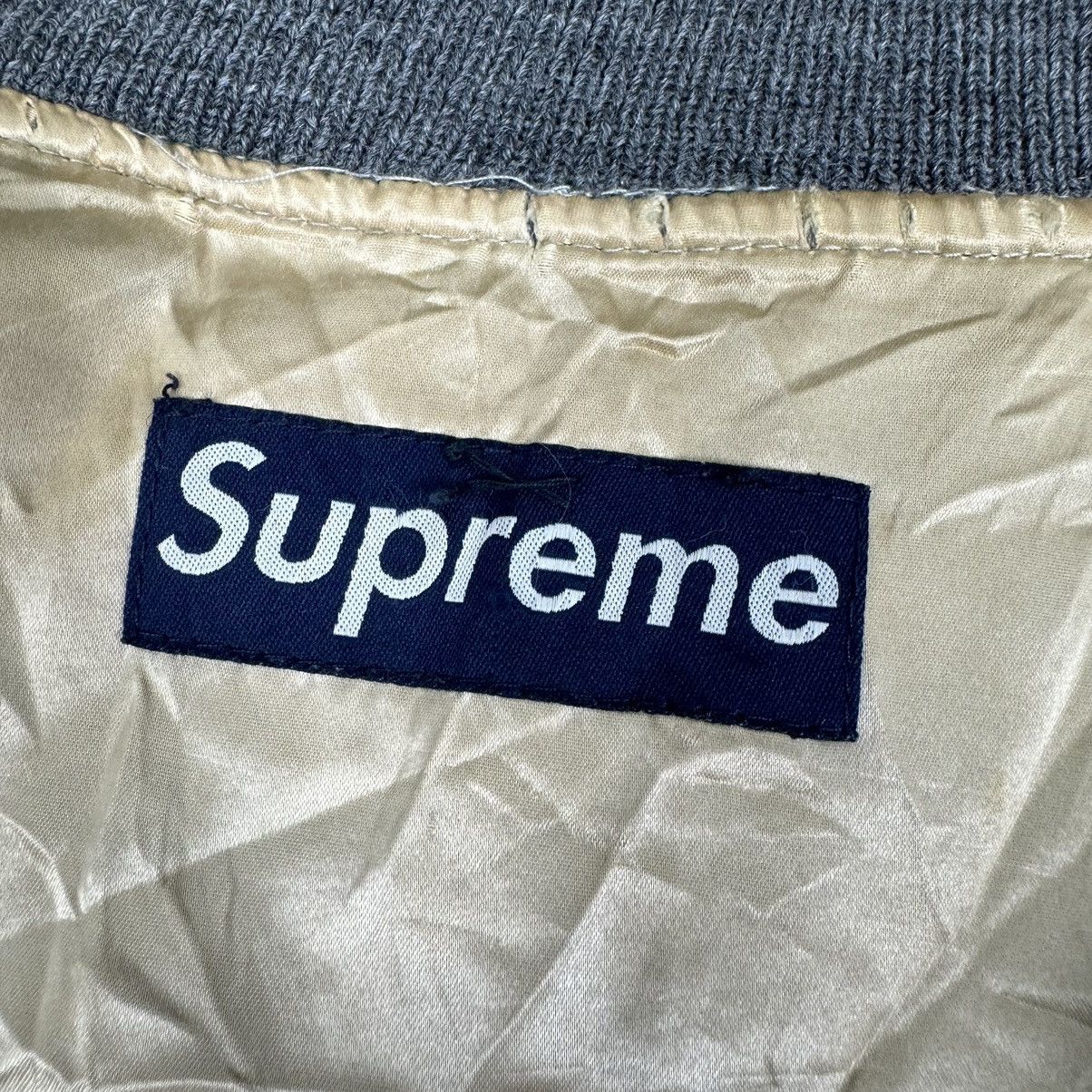 Supreme 🔥VINTAGE SUPREME WOOL CAPITAL S VARSITY JACKET Size US M / EU 48-50 / 2 - 16 Thumbnail