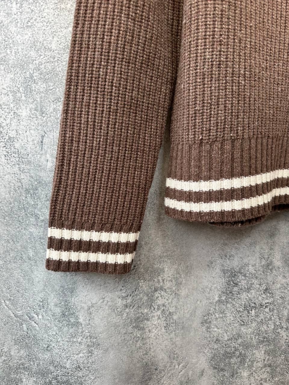 Other NotShy Cashmere Ribbed Knit Wool Sweater Striped Button Size S / US 4 / IT 40 - 7 Thumbnail