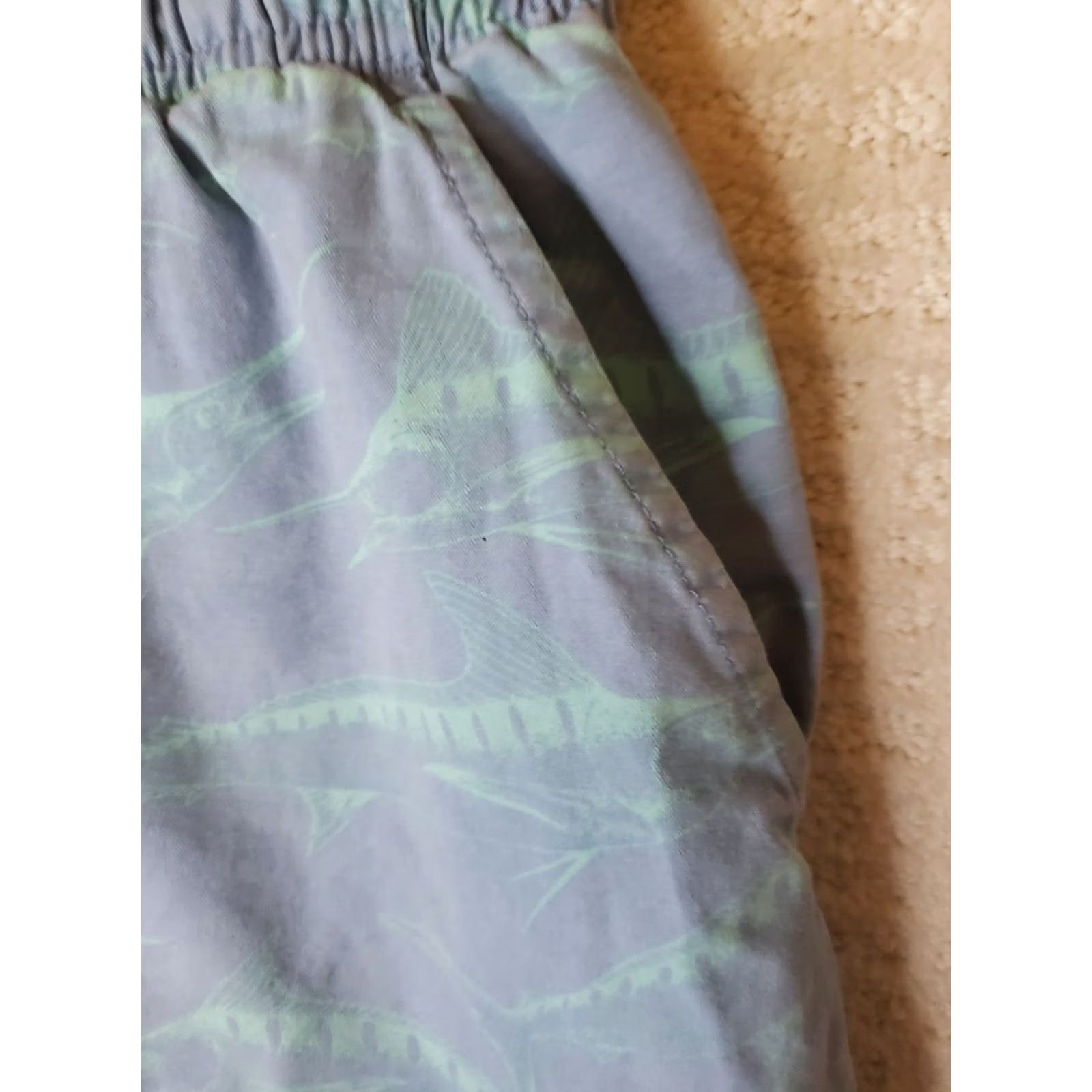 Chubbies Chubbies Shorts Mens M Blue Men Board Fish Pattern Size US 31 - 6 Thumbnail