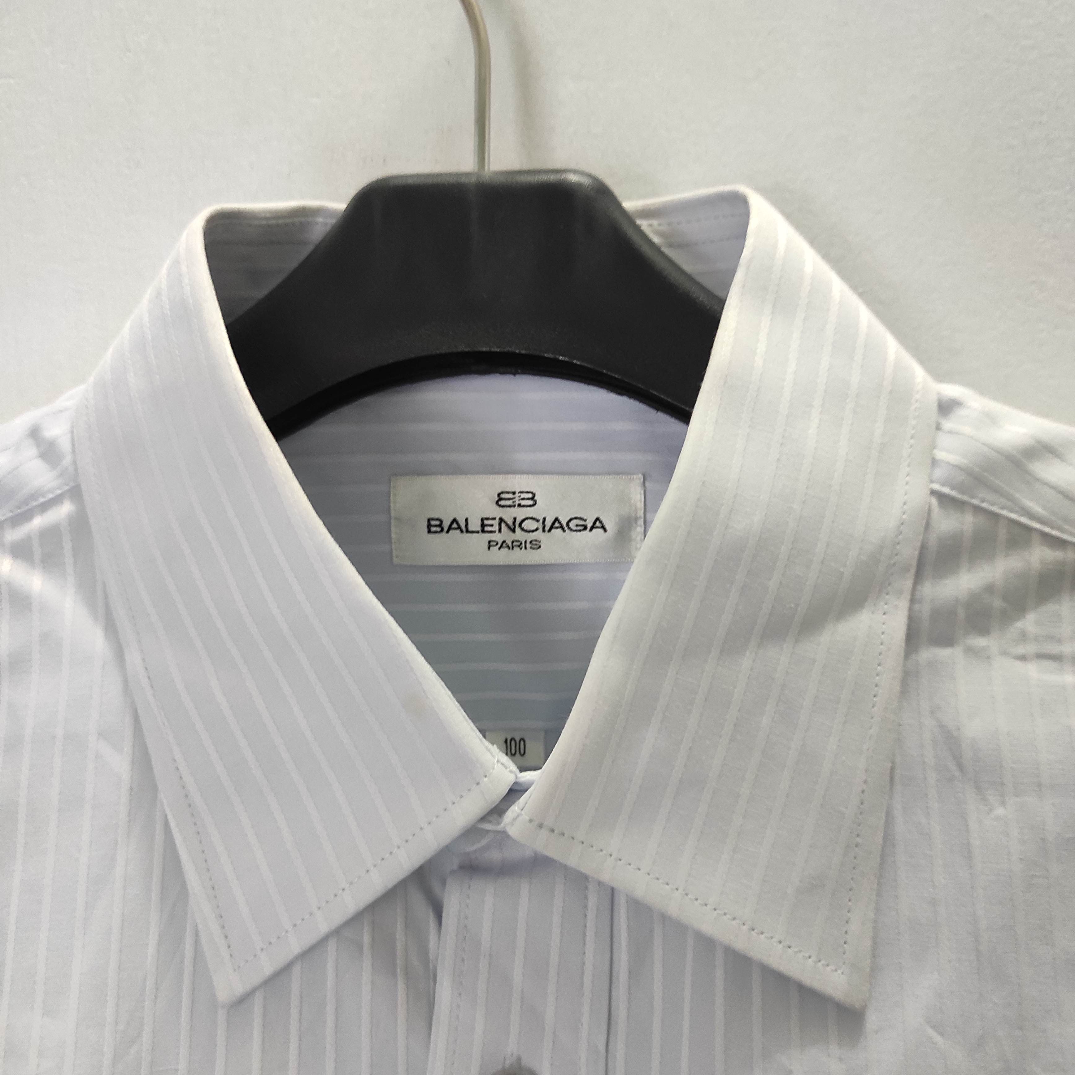Balenciaga × Vintage Vintage Balenciaga Paris Shirt Size US M / EU 48-50 / 2 - 5 Thumbnail