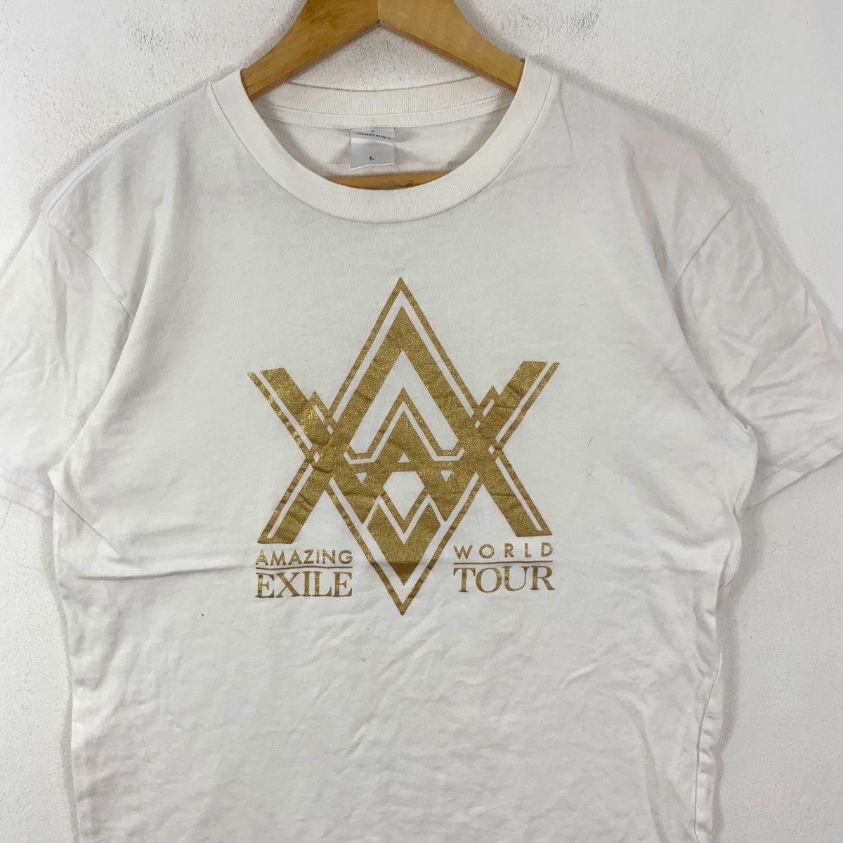 Vintage EXILE TRIBE IDOL Japan Group Boy Band 2015 Tour Tee Shirt Size L / US 10 / IT 46 - 5 Thumbnail
