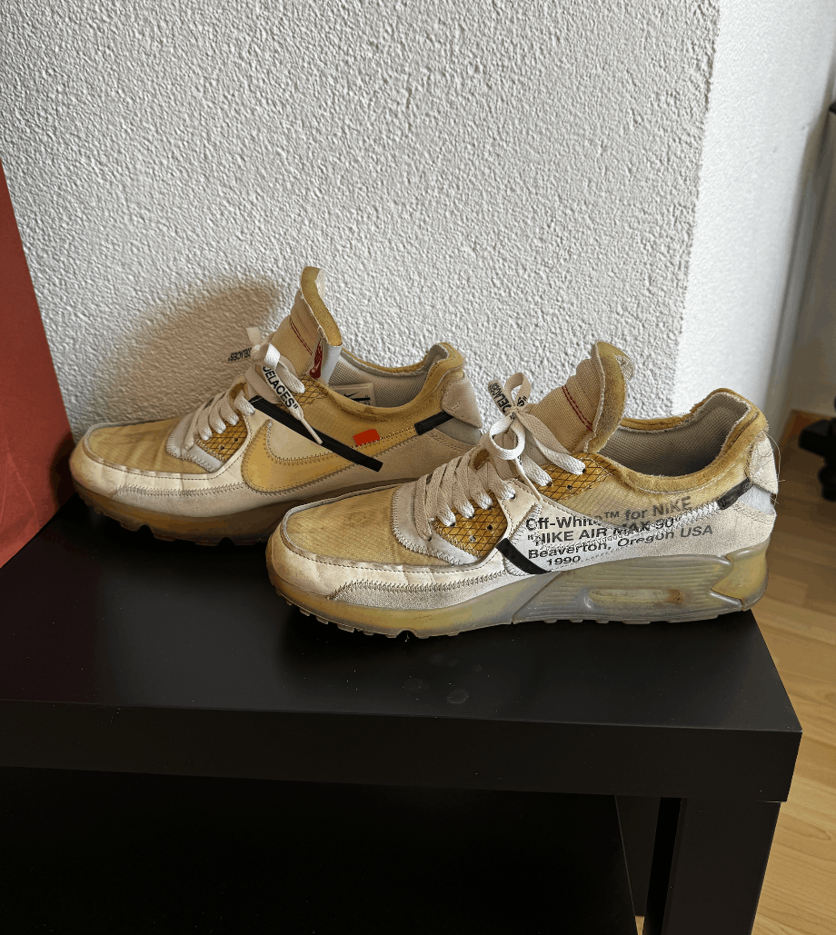 Nike × Off-White Nike off white air max 90 The Ten Size US 11.5 / EU 44-45 - 5 Thumbnail