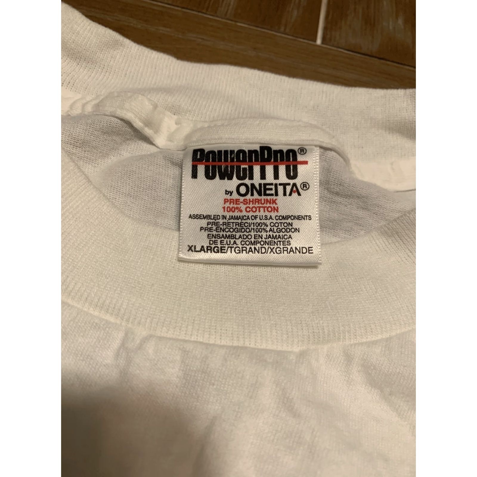 Vintage VINTAGE Jim Beam Back Room T-Shirt Men XL White 90s Single Stitch, T-Shirt, Adults, Size XL, White, 90s, Mens Size US XL / EU 56 / 4 - 2 Thumbnail