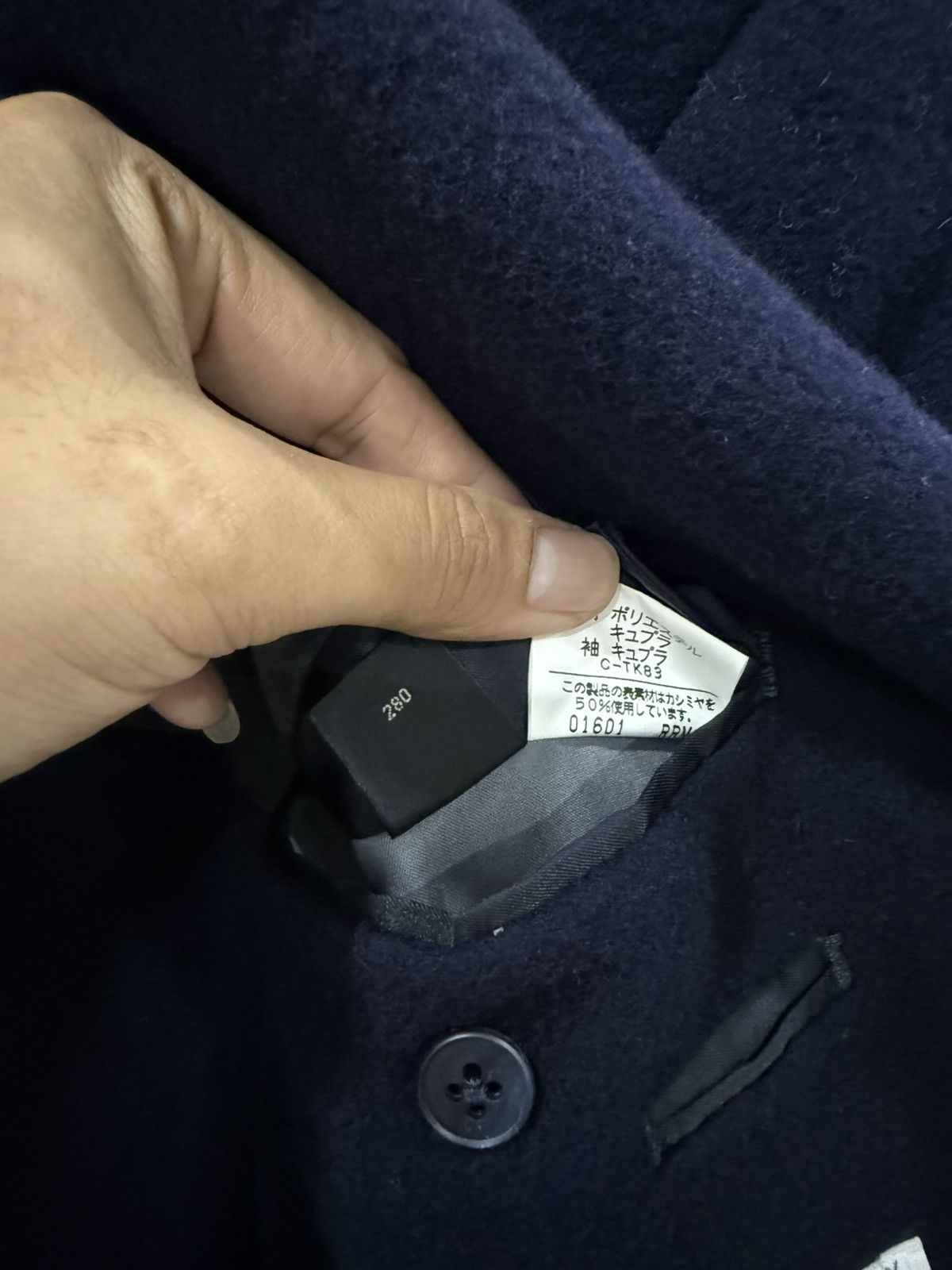 Burberry Authentic Luxury Burberry Wool Man Blazer Size 40L - 8 Thumbnail