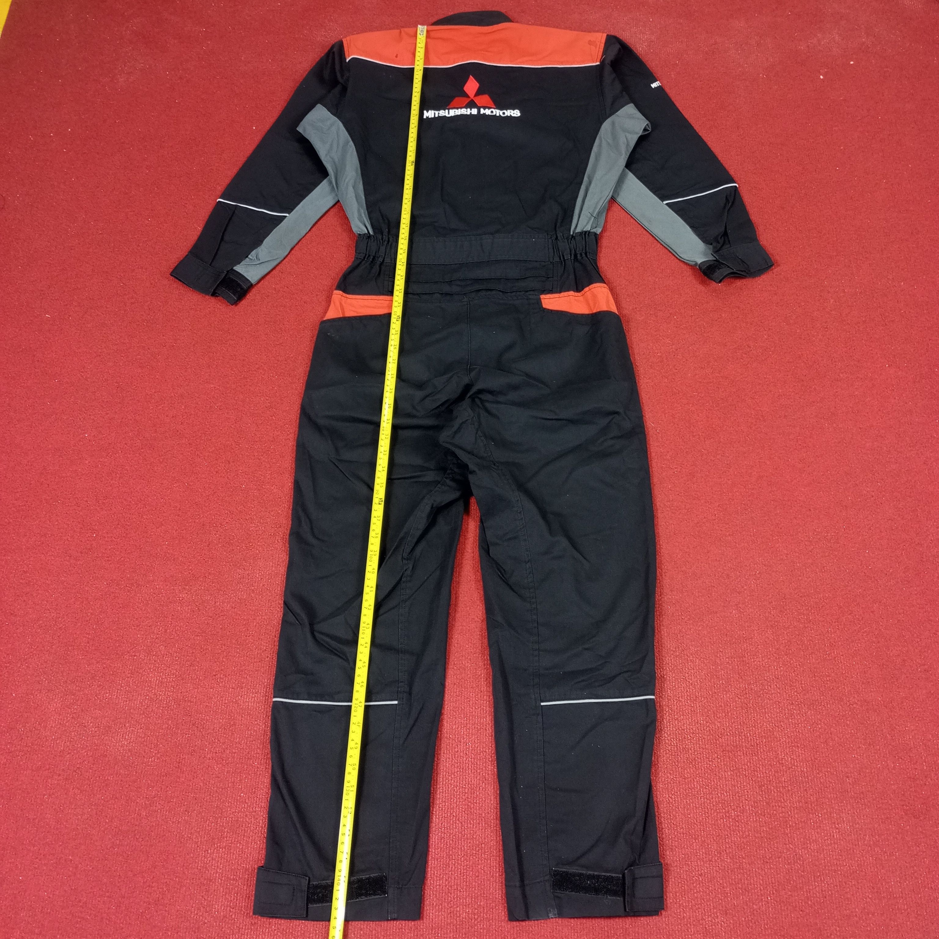 Japanese Brand × Vintage Mitsubishi Motors Racing Workwear Style Coverall Jacket Size US M / EU 48-50 / 2 - 7 Thumbnail