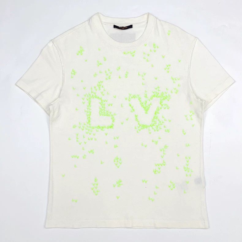 Louis Vuitton Louis Vuitton Spread White Paper Crane Full Print Embroide Size US M / EU 48-50 / 2 - 2 Thumbnail