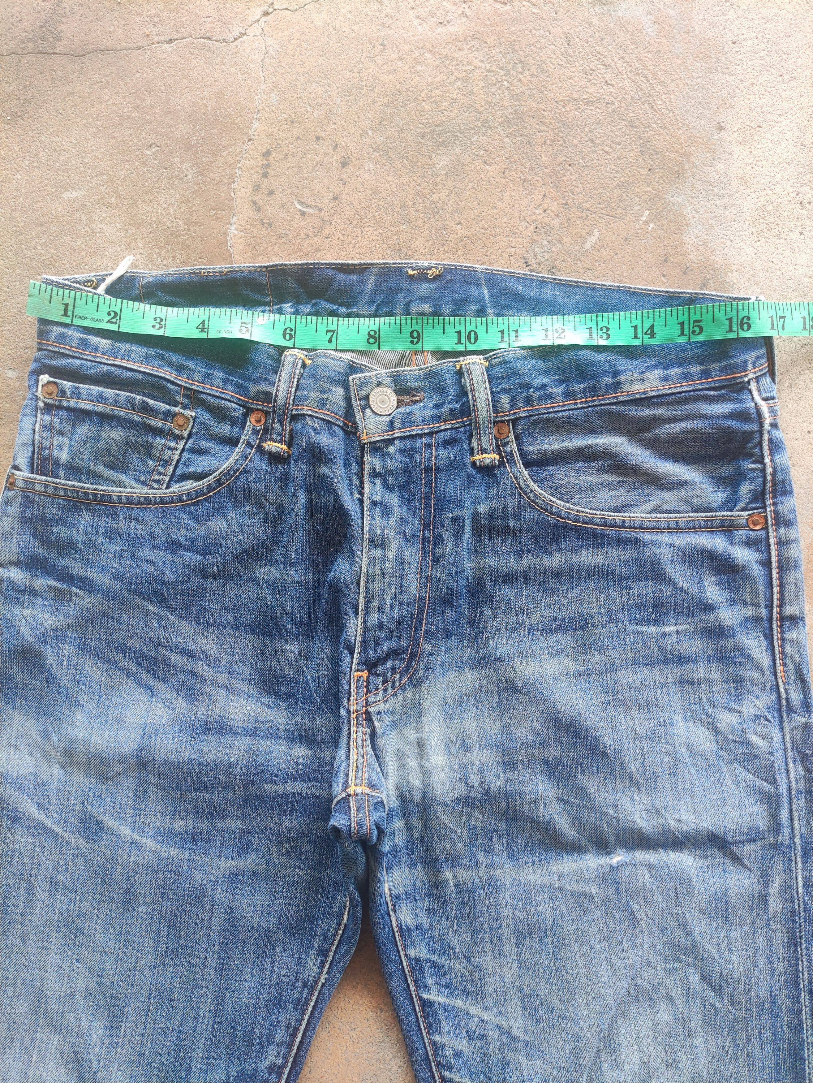 Jean × Levi's × Vintage W34 Vintage Levi's 502 Jeans Distressed Denim Faded Pants Size US 34 / EU 50 - 6 Thumbnail