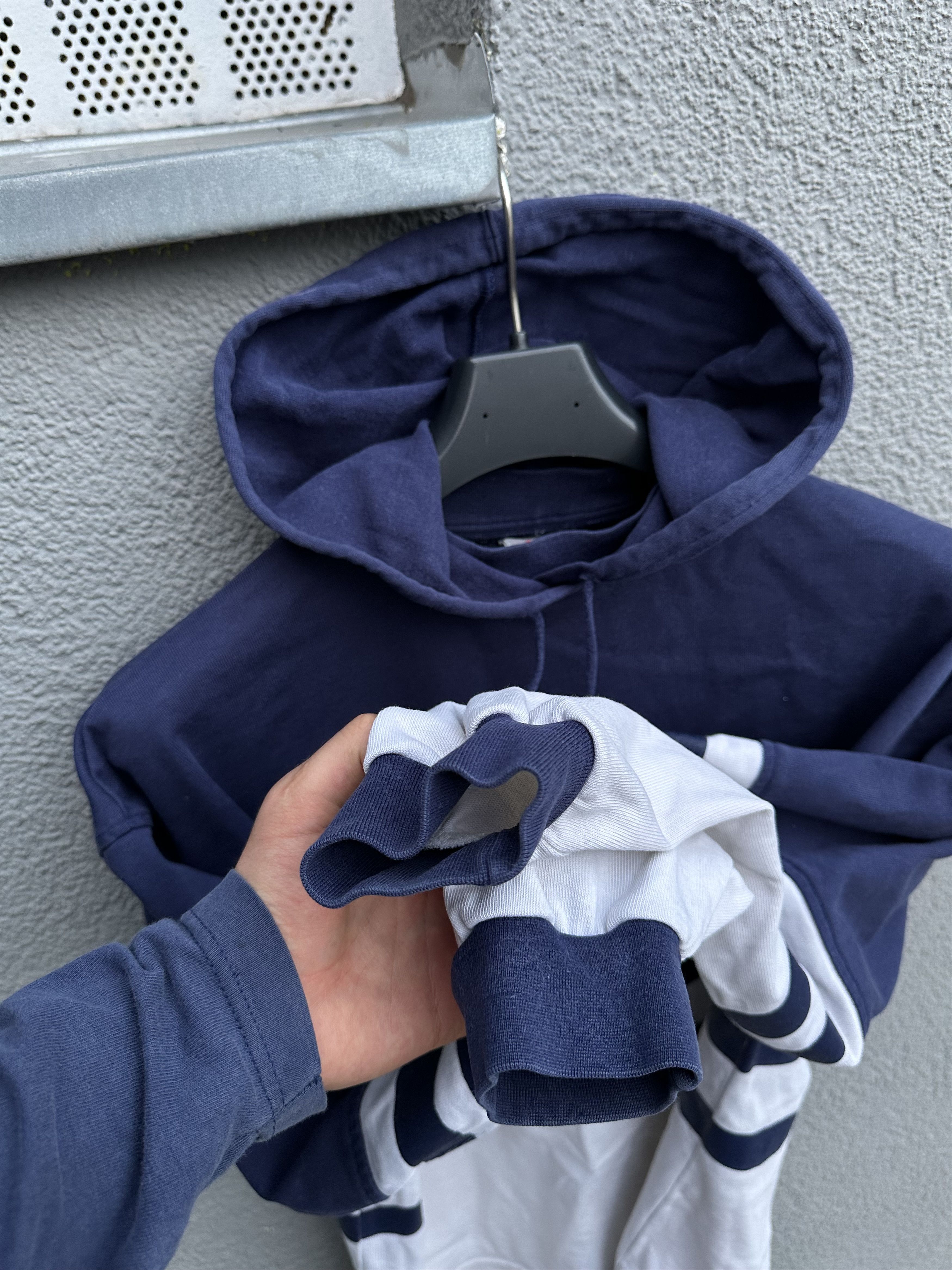 Nike Vintage 90’s Nike Oregon Hoodie Blue Size US L / EU 52-54 / 3 - 6 Thumbnail