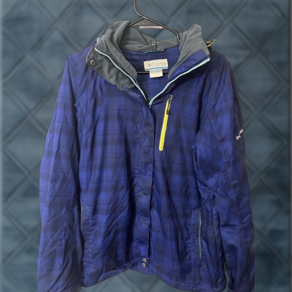 Vintage Columbia Women’s Ski Jacket Thermal Comfort Sz Large Blue Size L / US 10 / IT 46 - 1 Thumbnail