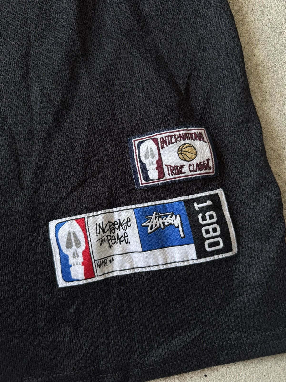 Vintage Stussy Jersey Basketball