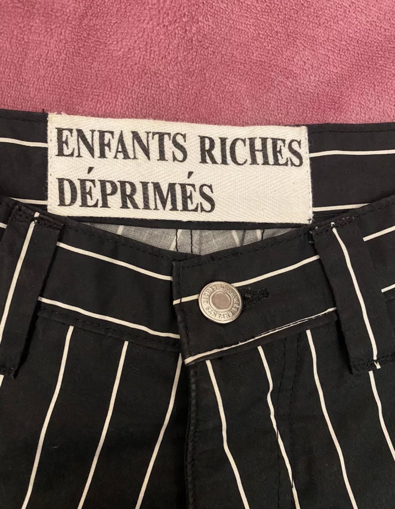 Enfants Riches Deprimes Enfants Riches Deprimes Erd Striped Western Pants Size US 29 - 3 Thumbnail