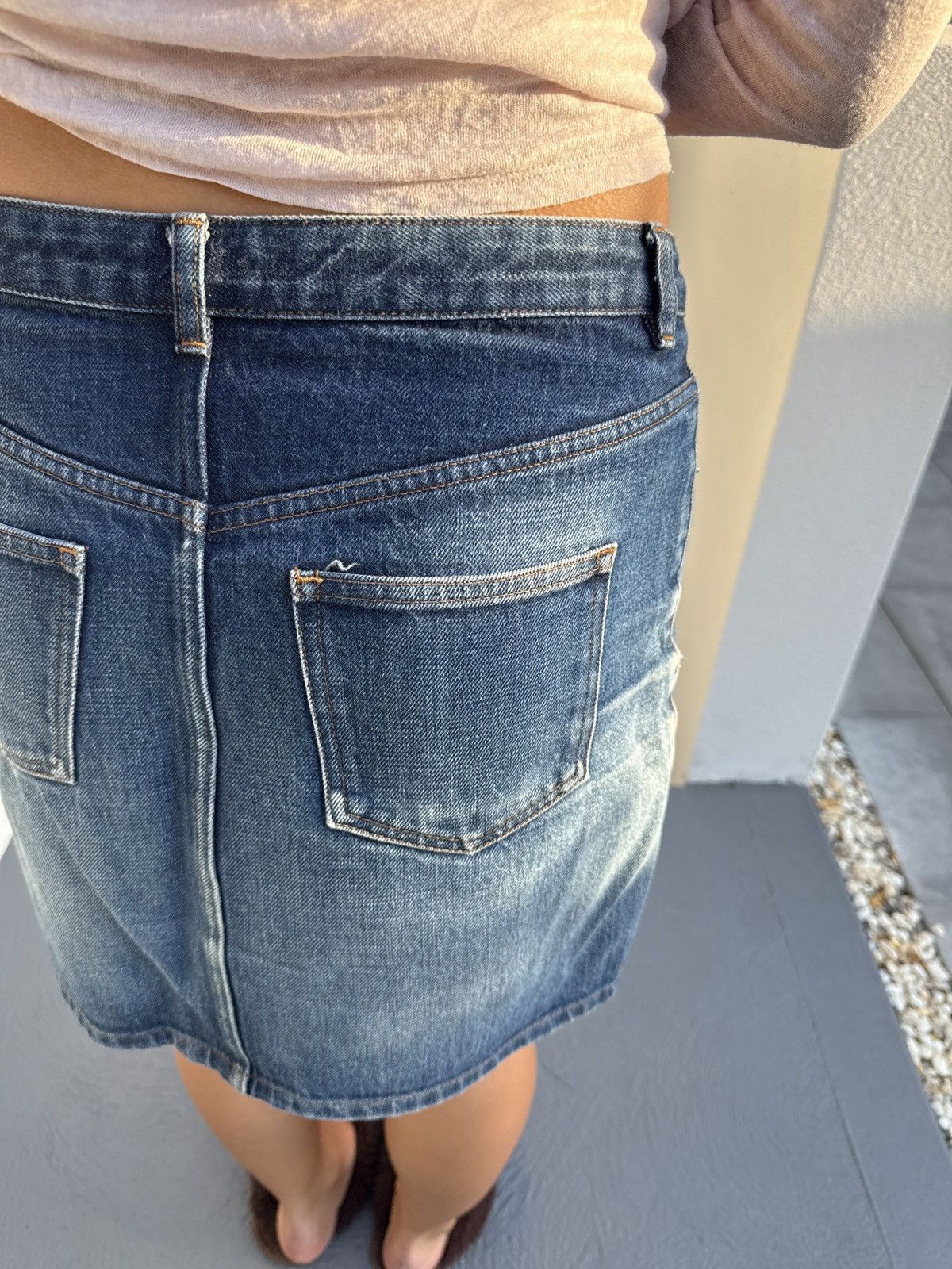 A.P.C. Vintage A.P.C. Denim mini Size 28" / US 6 / IT 42 - 4 Thumbnail