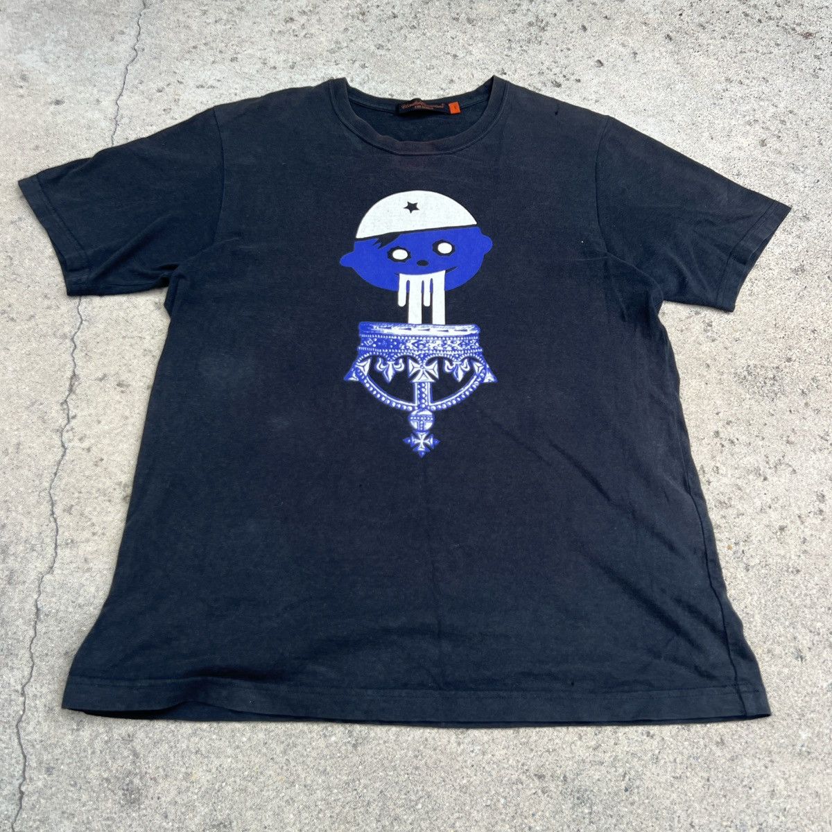 Undercover Undercoverism Upside Down vomit Crown Tee Rare Size US S / EU 44-46 / 1 - 2 Thumbnail