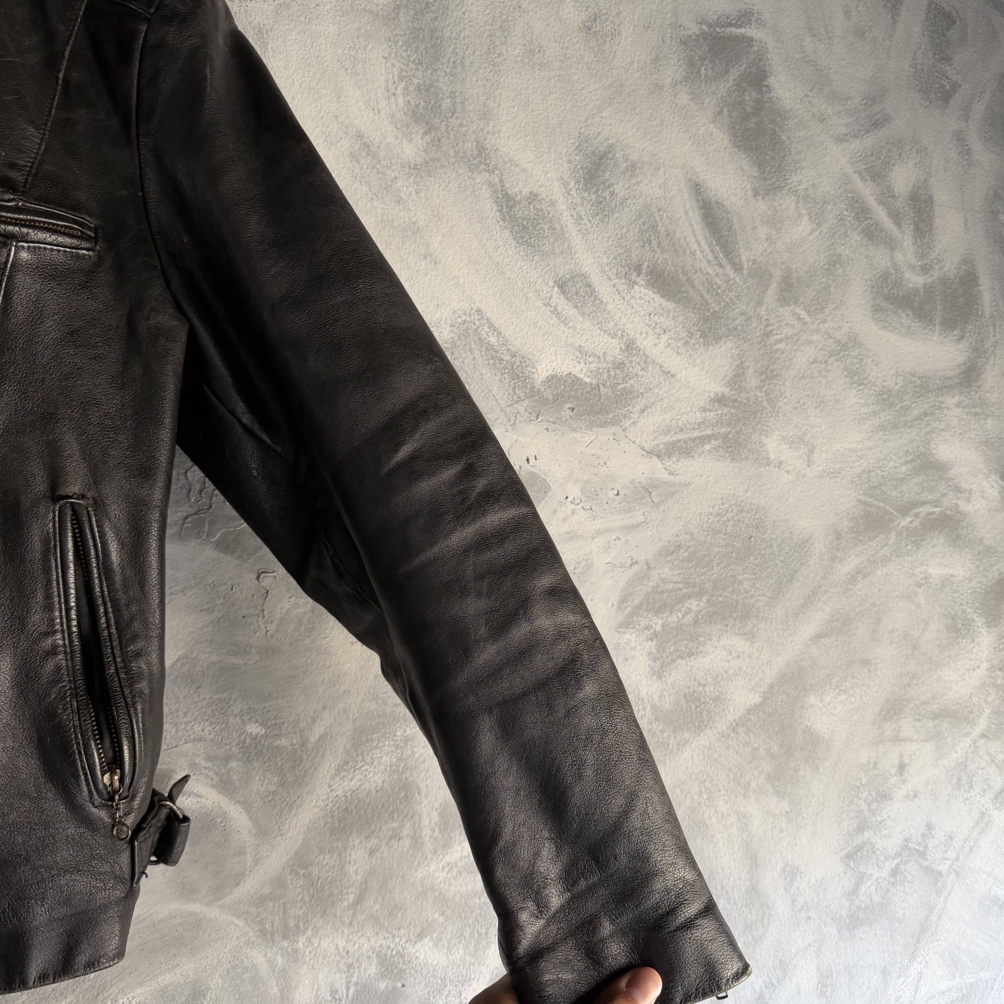 Wilsons Leather Vtg Wilsons Open Road Leather Jacket Mens Thinsulate Biker Size US M / EU 48-50 / 2 - 3 Thumbnail