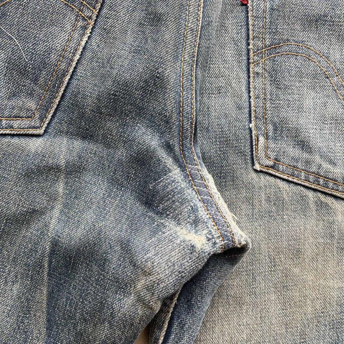 Vintage Vintage Levi’s 502 Rusty Jeans Denim Pants Faded W34 Size US 34 / EU 50 - 14 Thumbnail