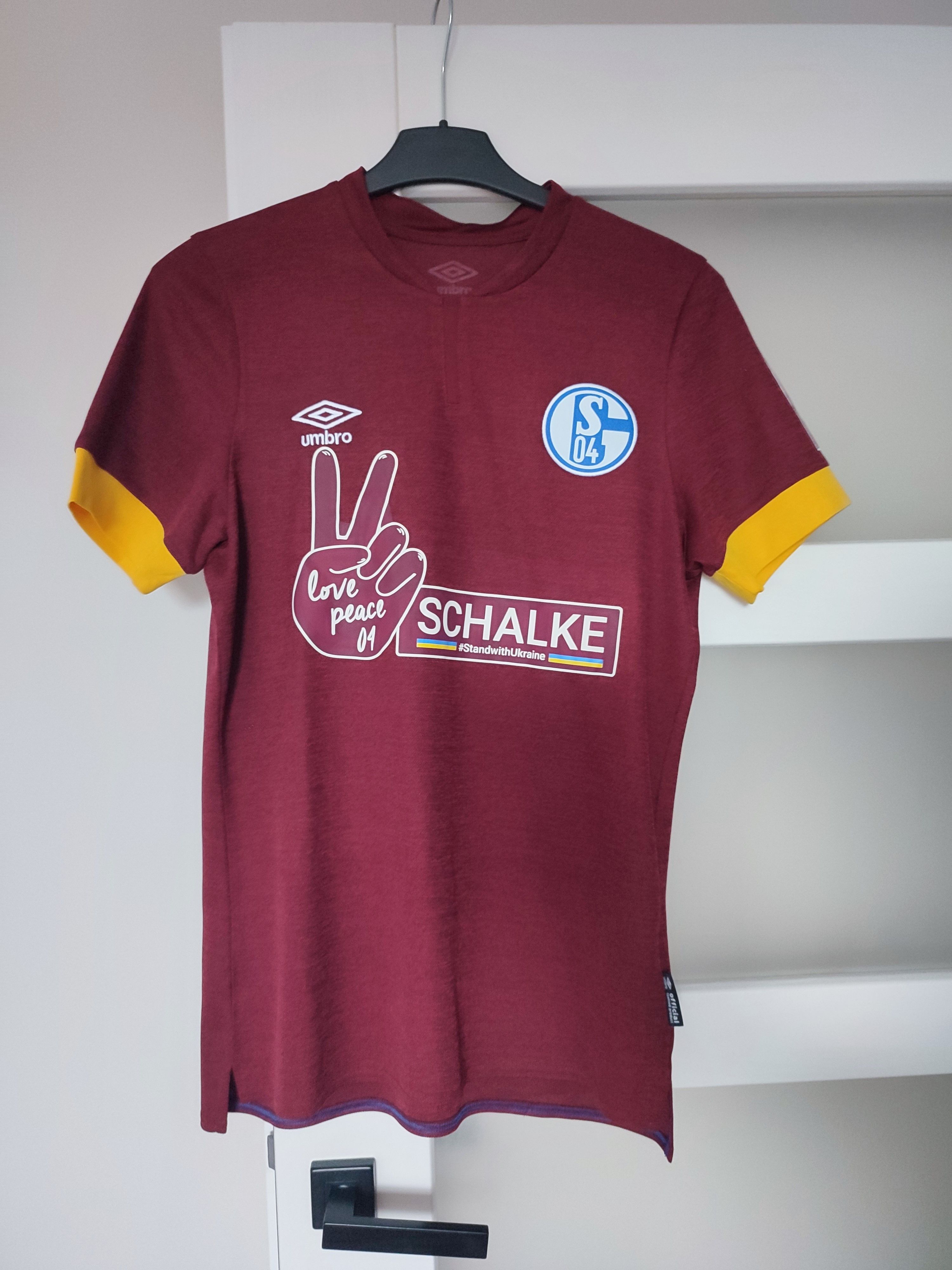 Umbro Schalke 04 Umbro Kit Football Jersey #Stand With Ukraine Size US S / EU 44-46 / 1 - 1 Thumbnail
