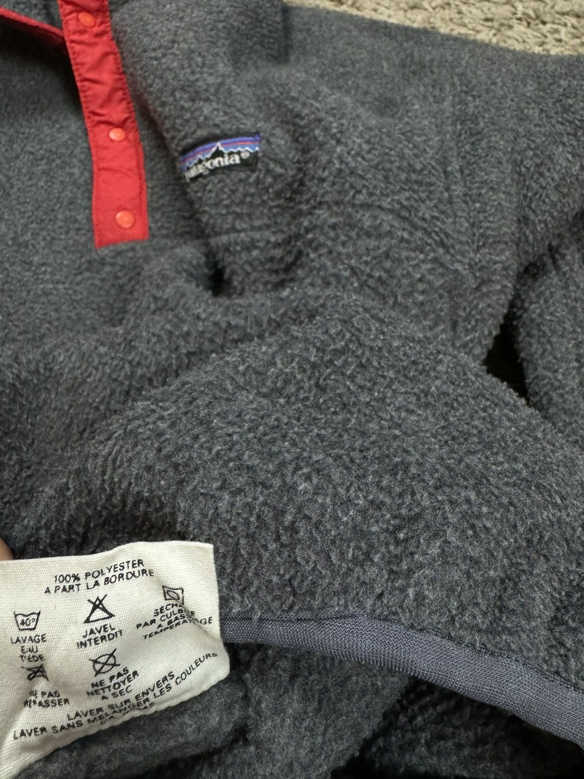 Patagonia × Vintage Vintage fleece polartec Patagonia 90s oryginał outdoors item Size US M / EU 48-50 / 2 - 3 Thumbnail