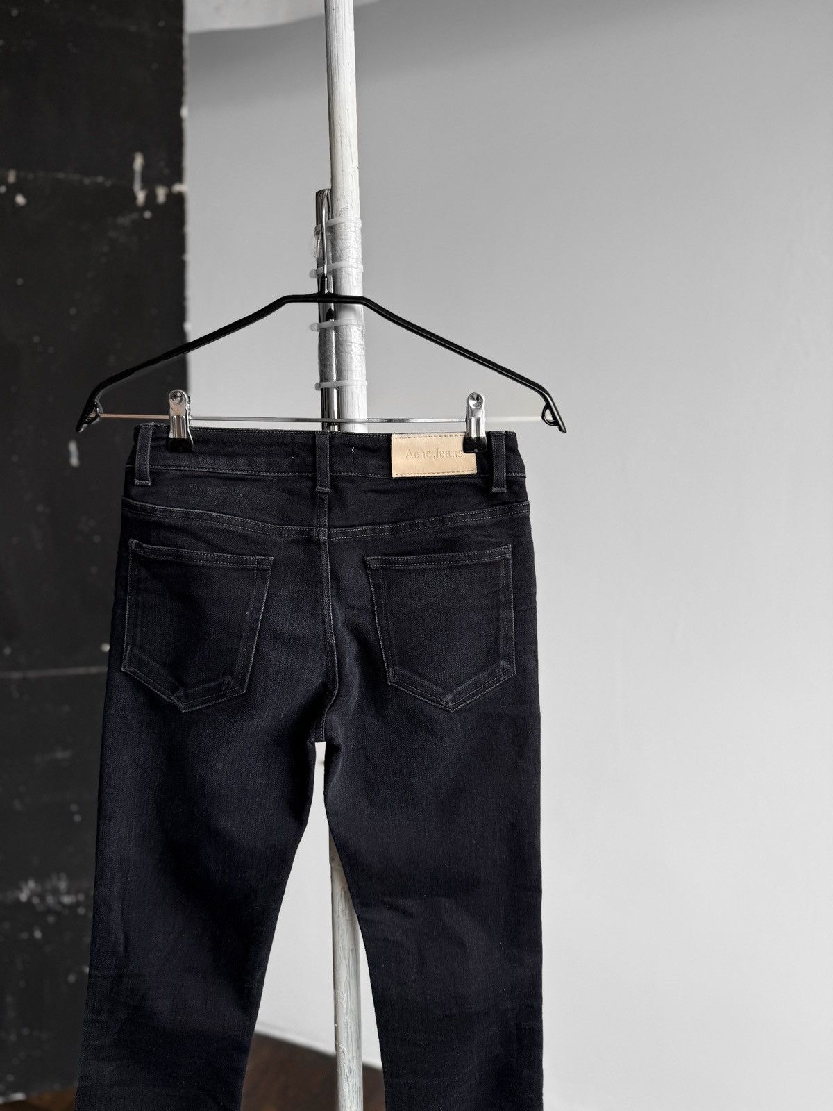 Acne Studios Acne Jeans Hex Triumph Womens Black Denim Premium Size 27" / US 4 / IT 40 - 4 Thumbnail
