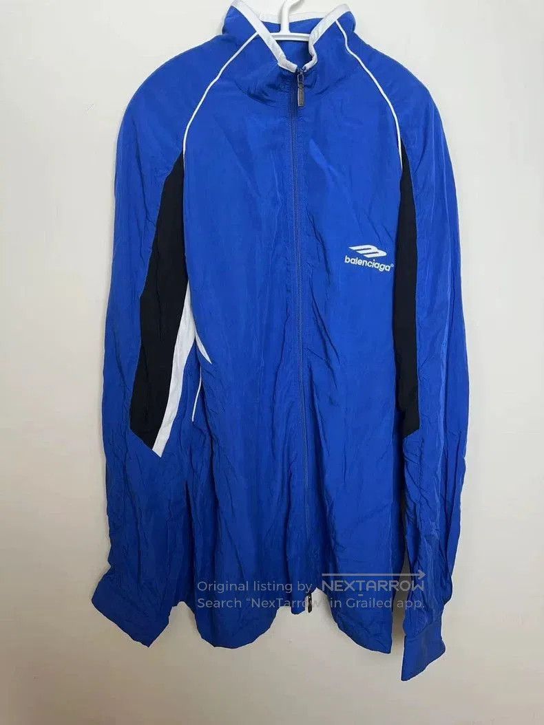 Balenciaga Balenciaga Blue Zip-Up Casual Jacket. Size US S / EU 44-46 / 1 - 1 Thumbnail
