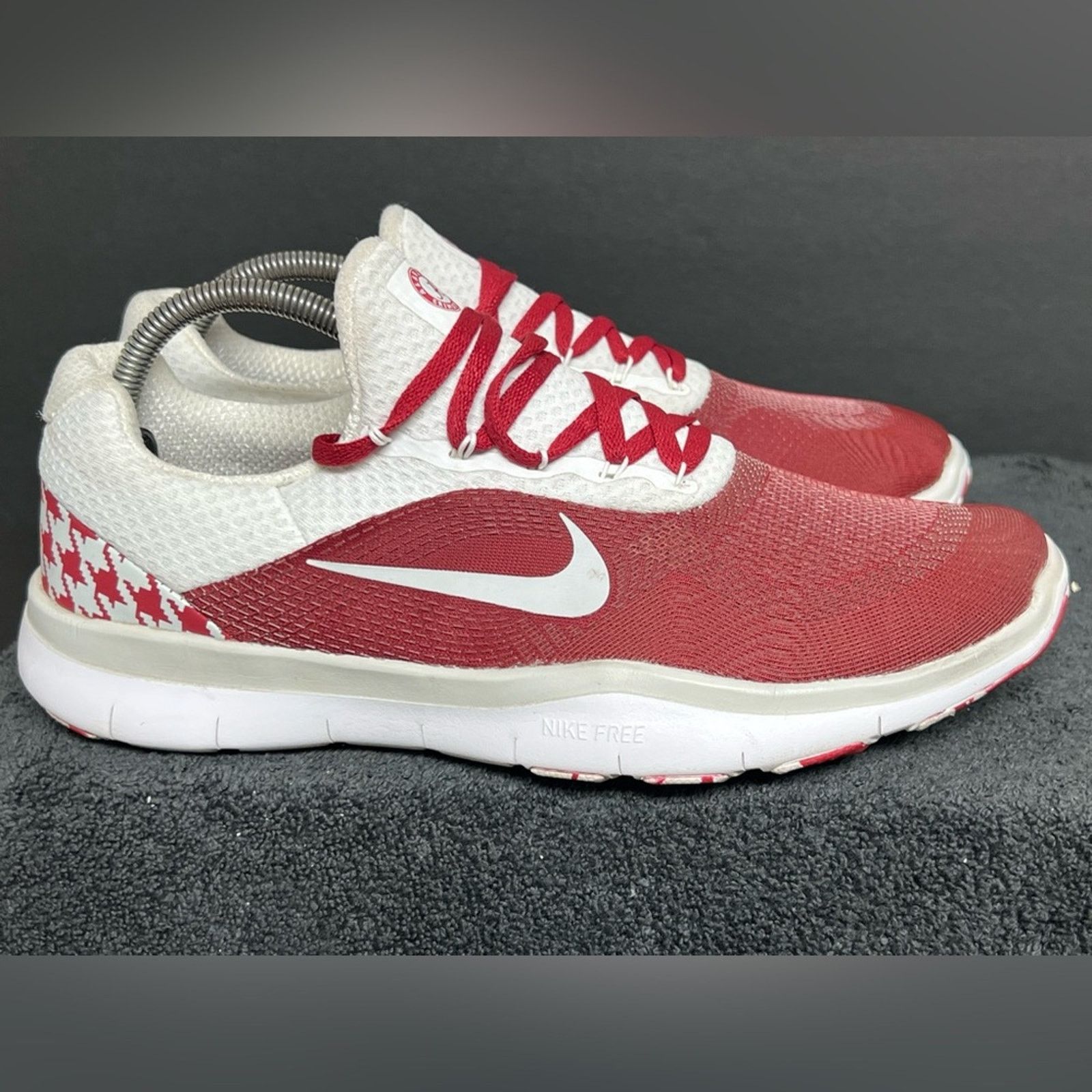 Nike Nike Mens Free Trainer V7 Sneakers Alabama Crimson Tide Red Size US 9 / EU 42 - 4 Thumbnail