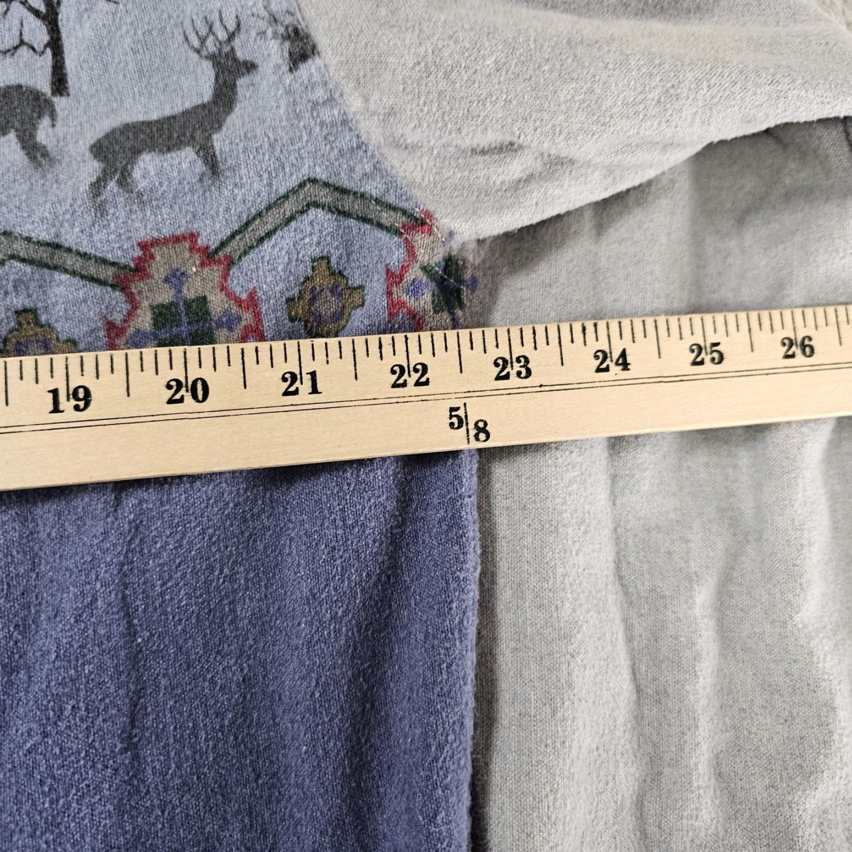 Vintage Cabela’s Mens Deerskin Soft Chamois Cloth Deer Wildlife Flannel Shirt Large Tall Size US L / EU 52-54 / 3 - 6 Thumbnail